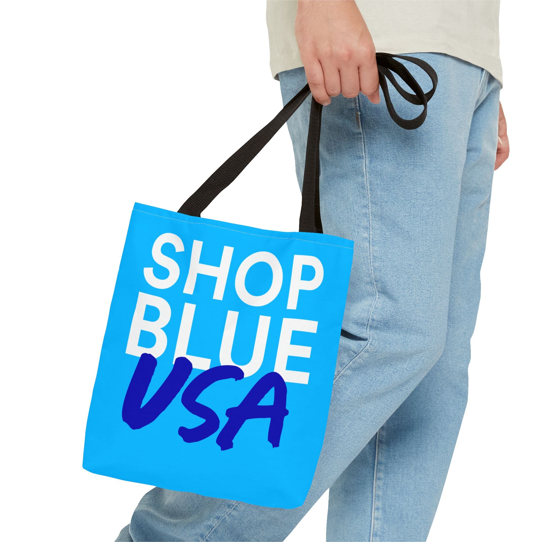 Shop Blue USA Tote Bag