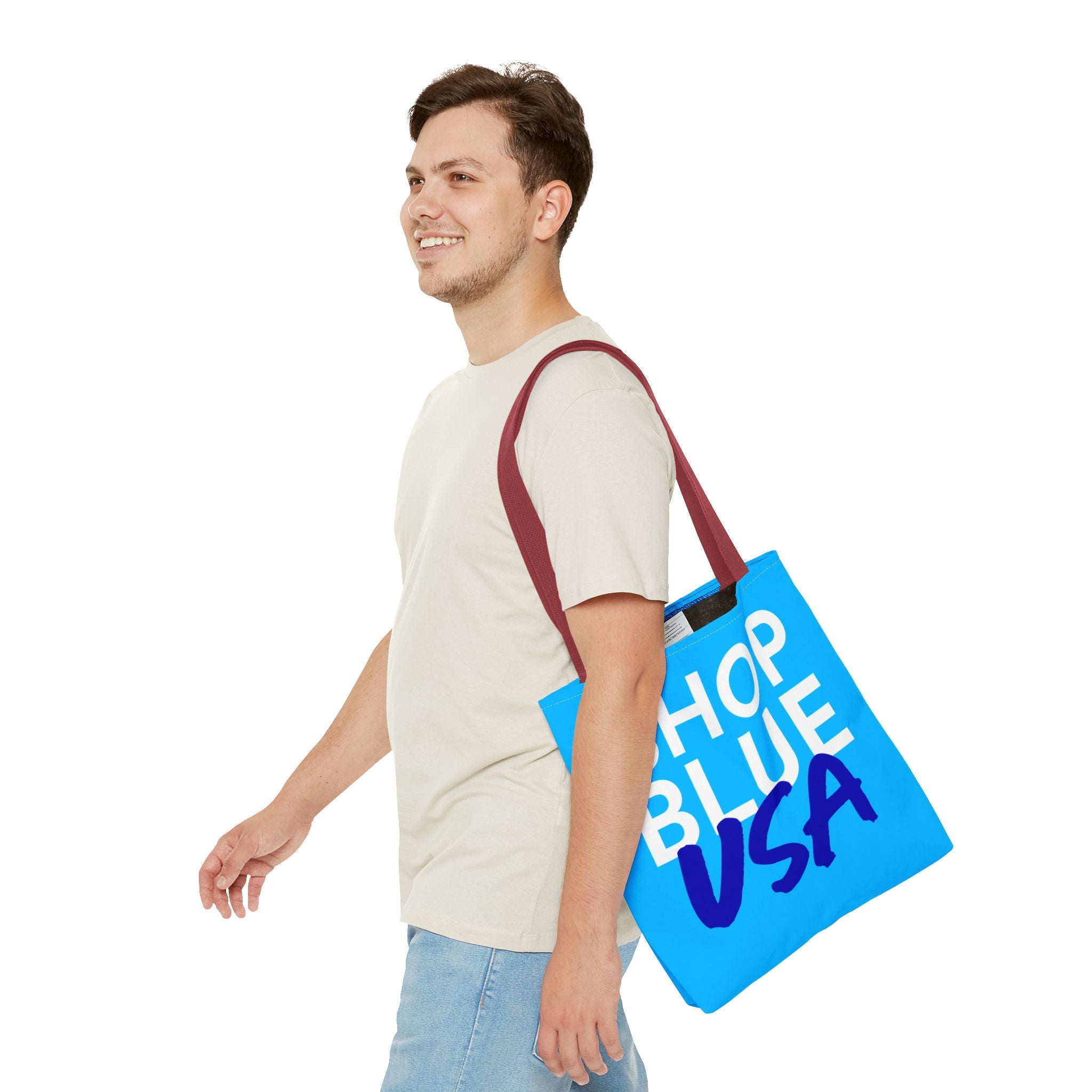 Shop Blue USA Tote Bag