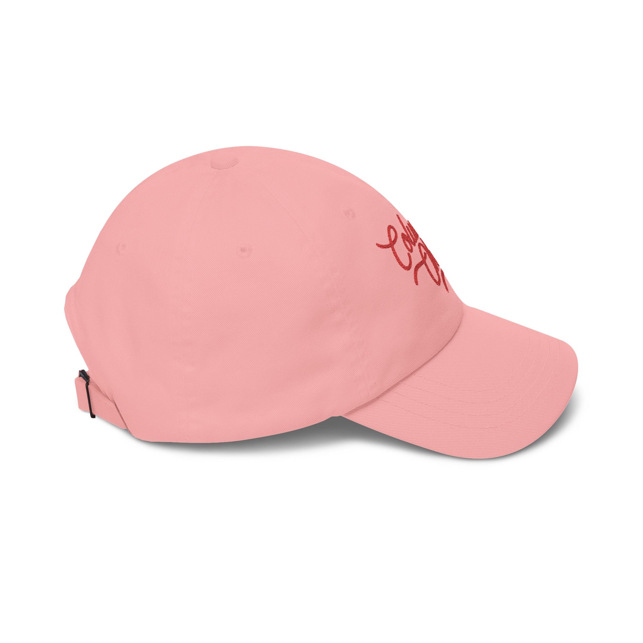 Columbus Ohio Embroidered Baseball Hat - Pink
