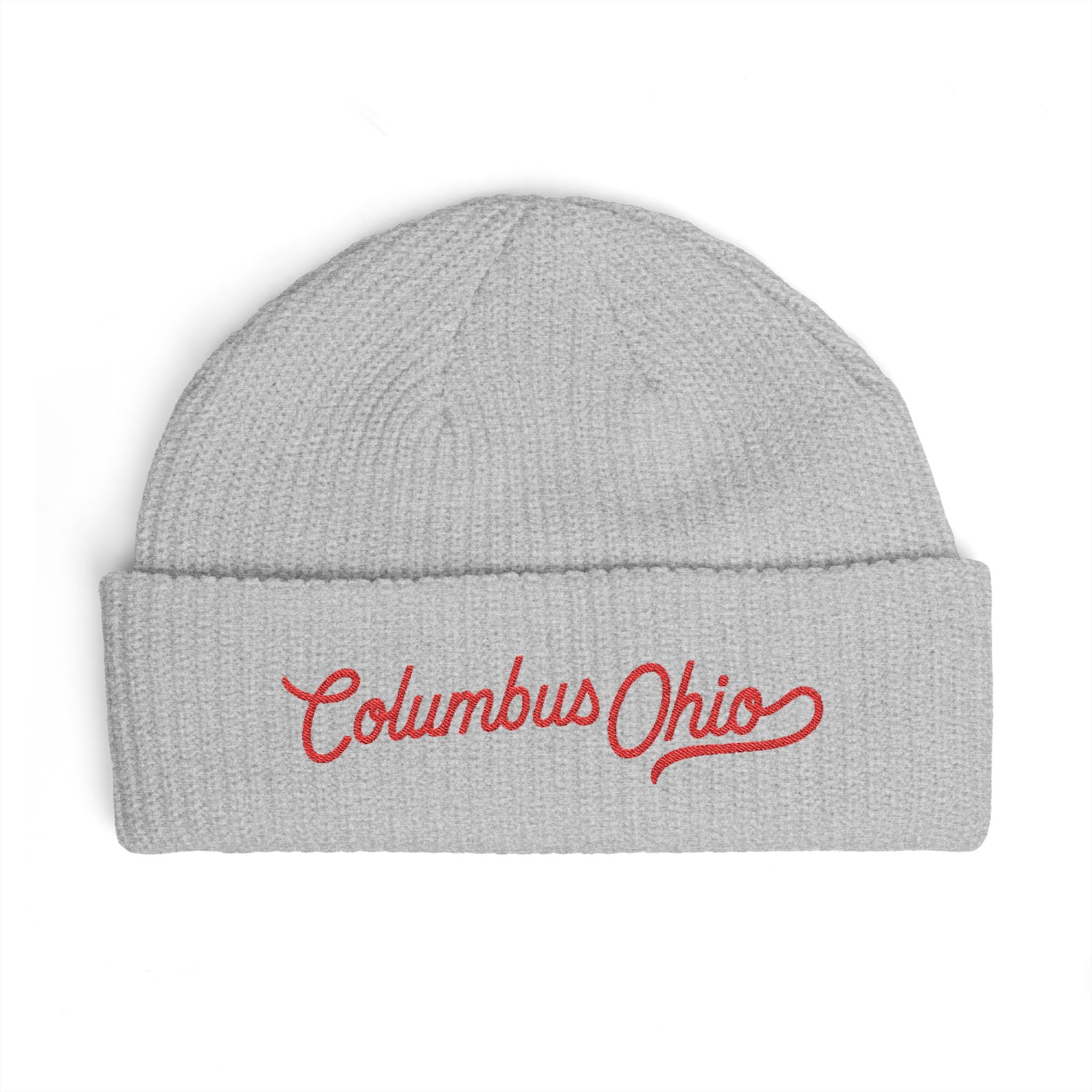 Columbus Ohio Cuff Beanie - Embroidered Winter Hat