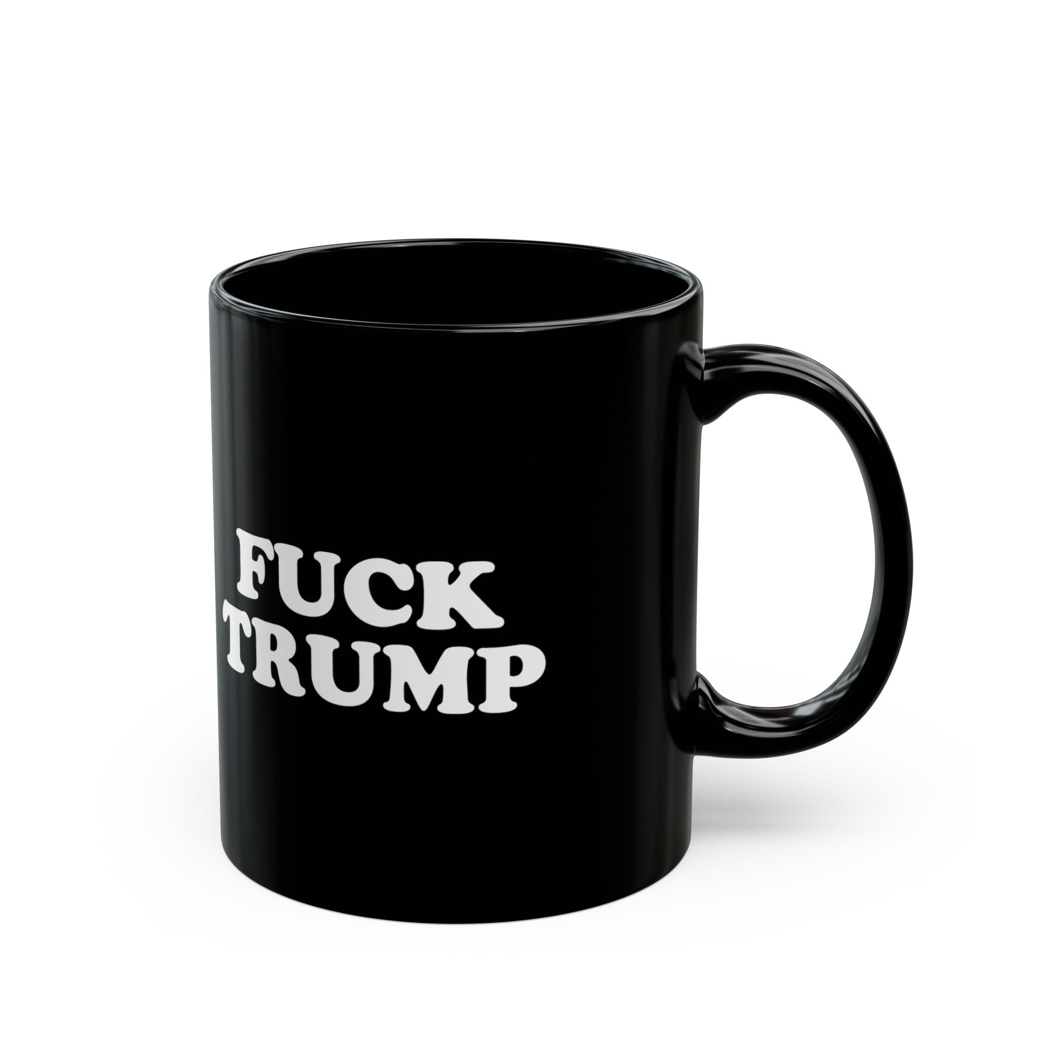 Anti-Trump Black Mug — Coffee Cup