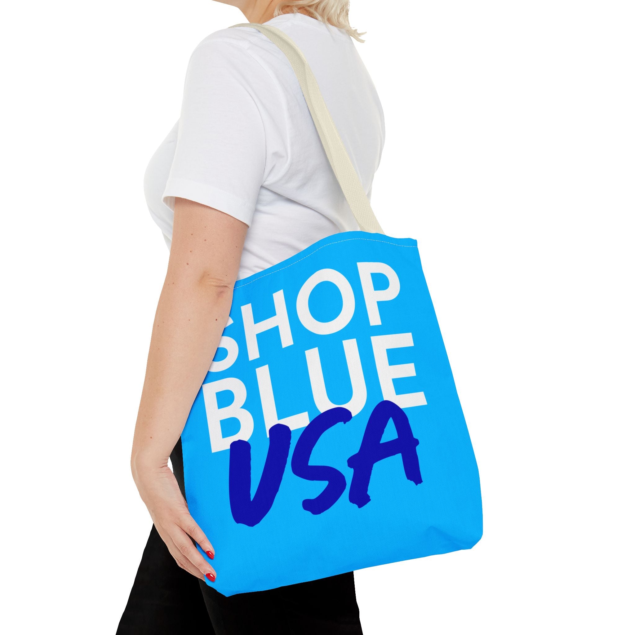 Shop Blue USA Tote Bag