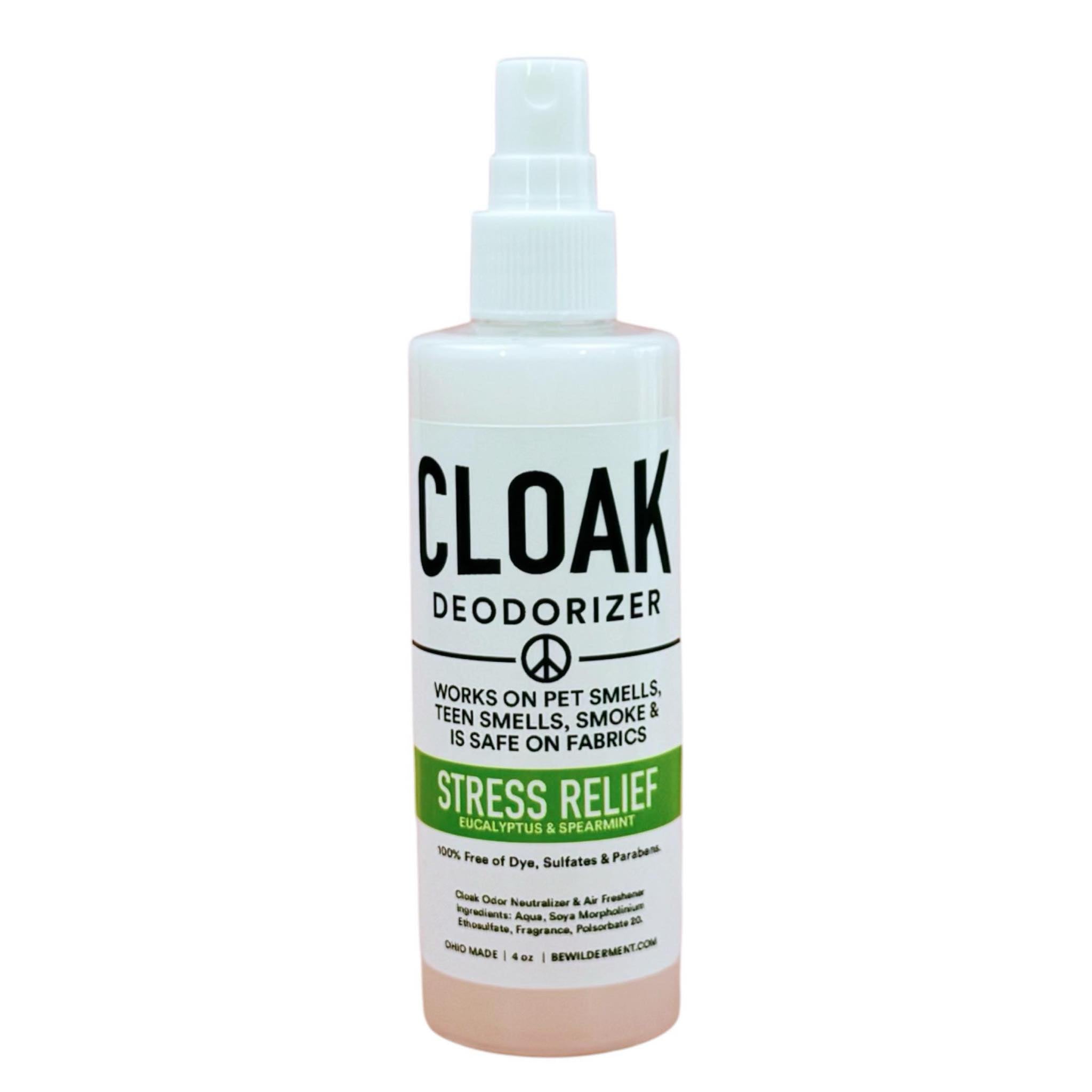 Stress Relief Cloak - Cannabis Odor Eliminator