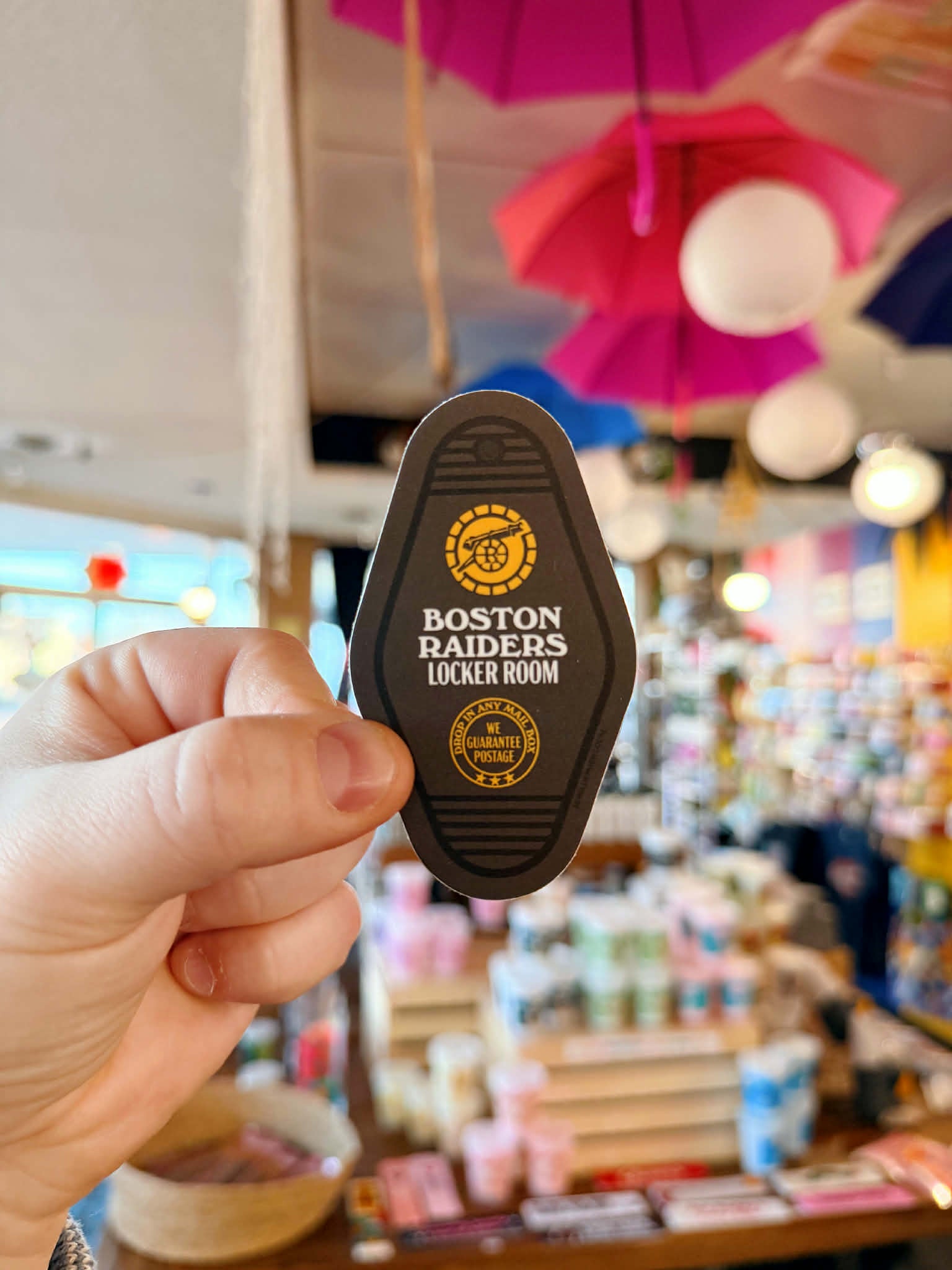 Boston Raiders Locker Room Vinyl Sticker