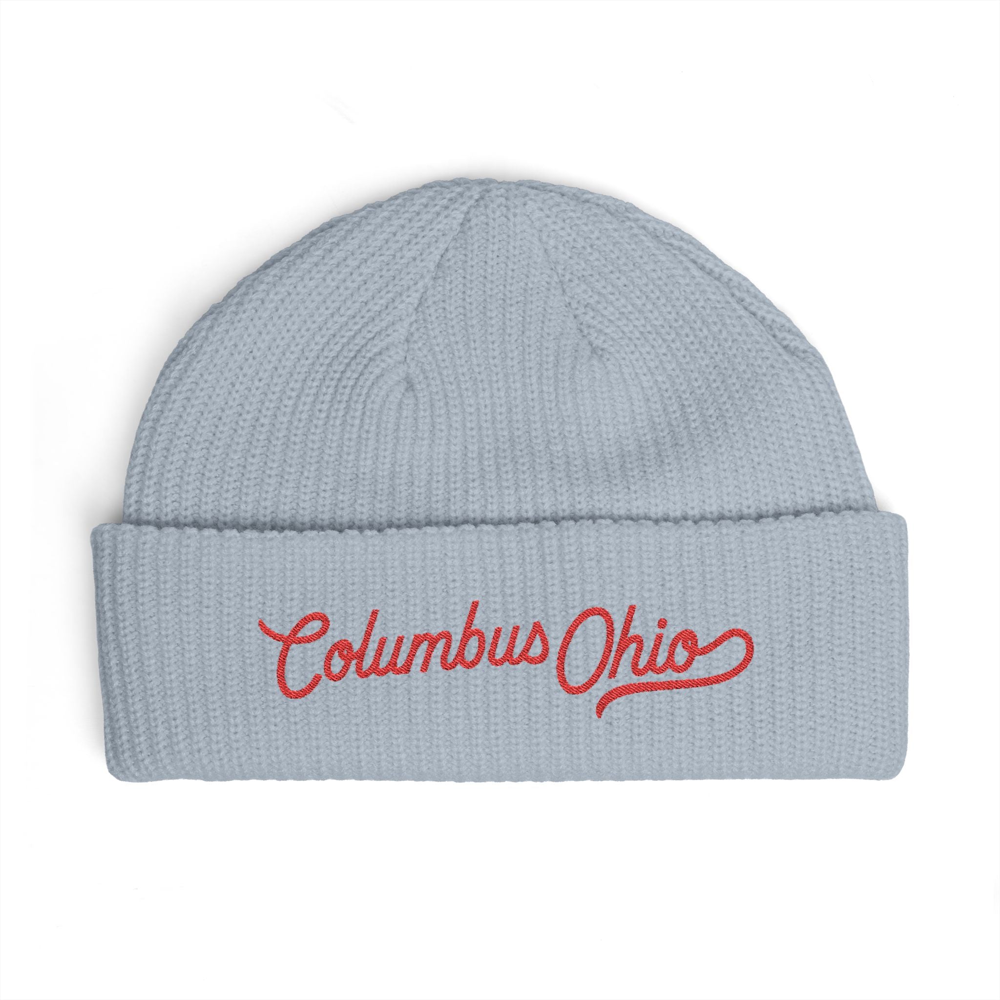 Columbus Ohio Cuff Beanie - Embroidered Winter Hat