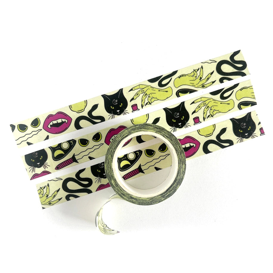 Witchy Icons Washi Tape