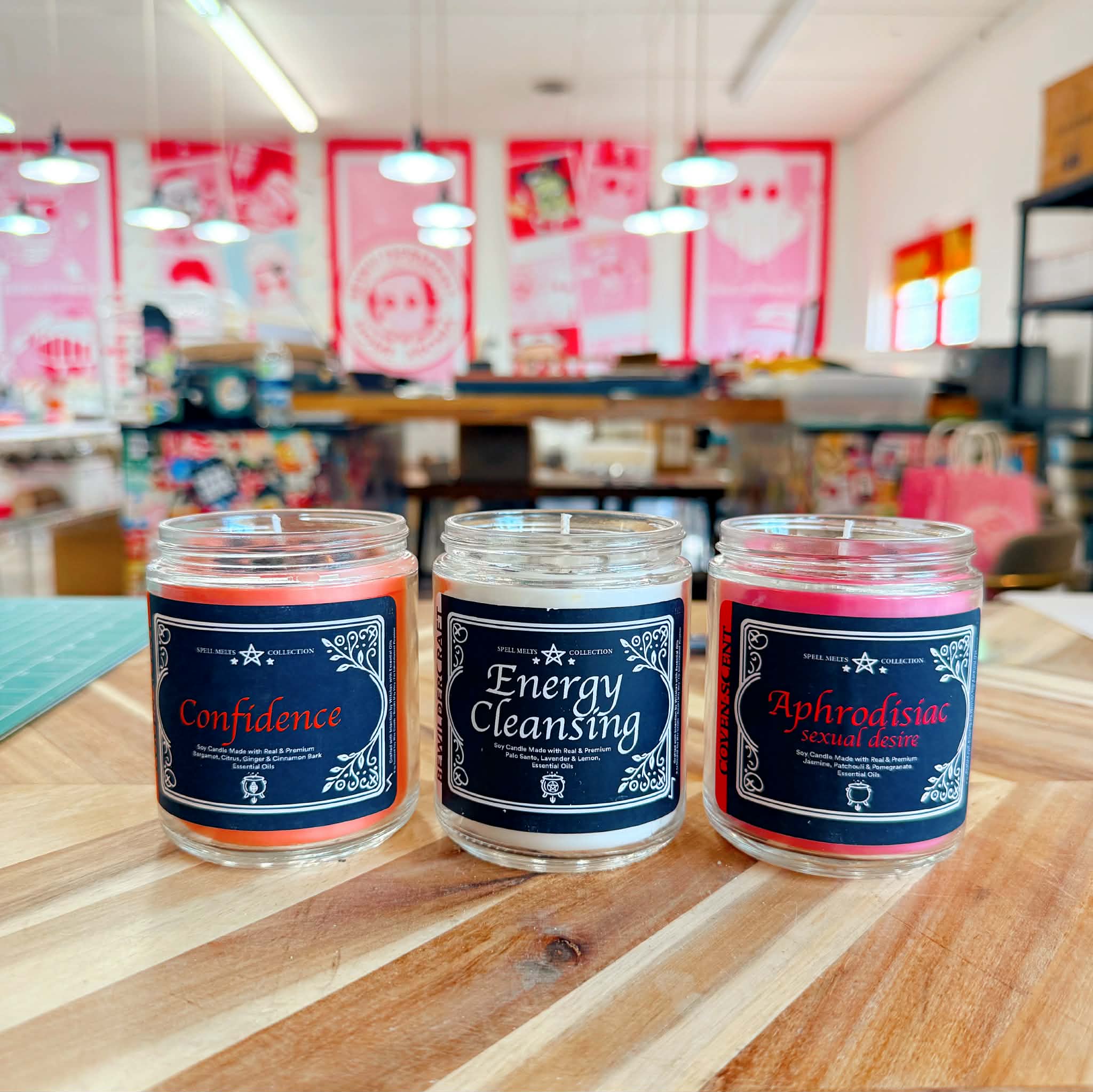 Energy Cleansing - 8 oz Glass Candle