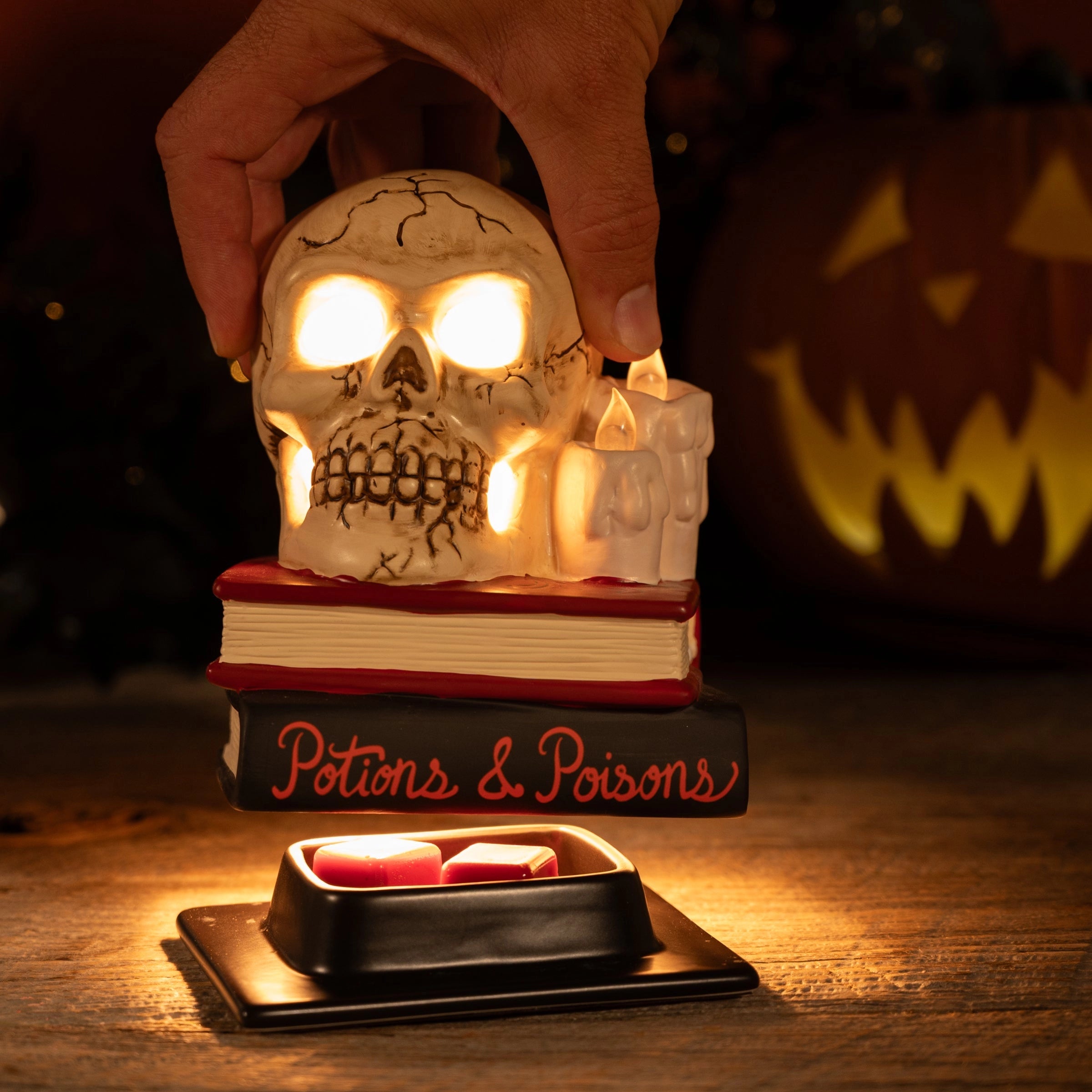 Skulls & Spells Electric Wax Warmer with Bulb