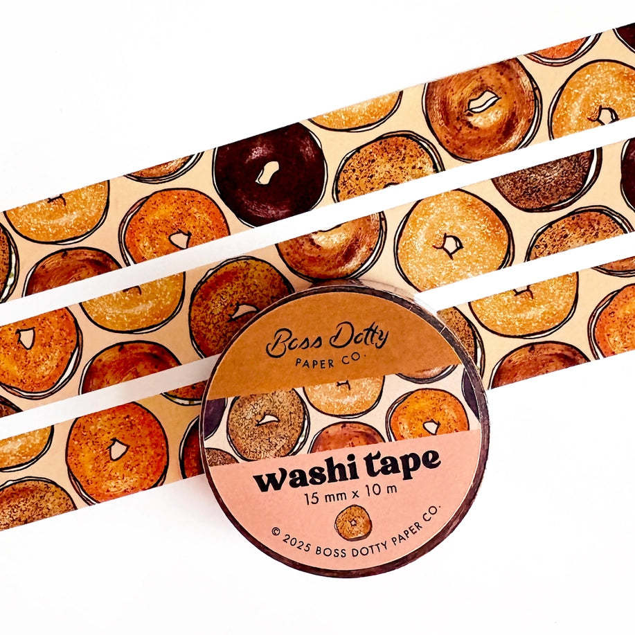 Bagels Washi Tape