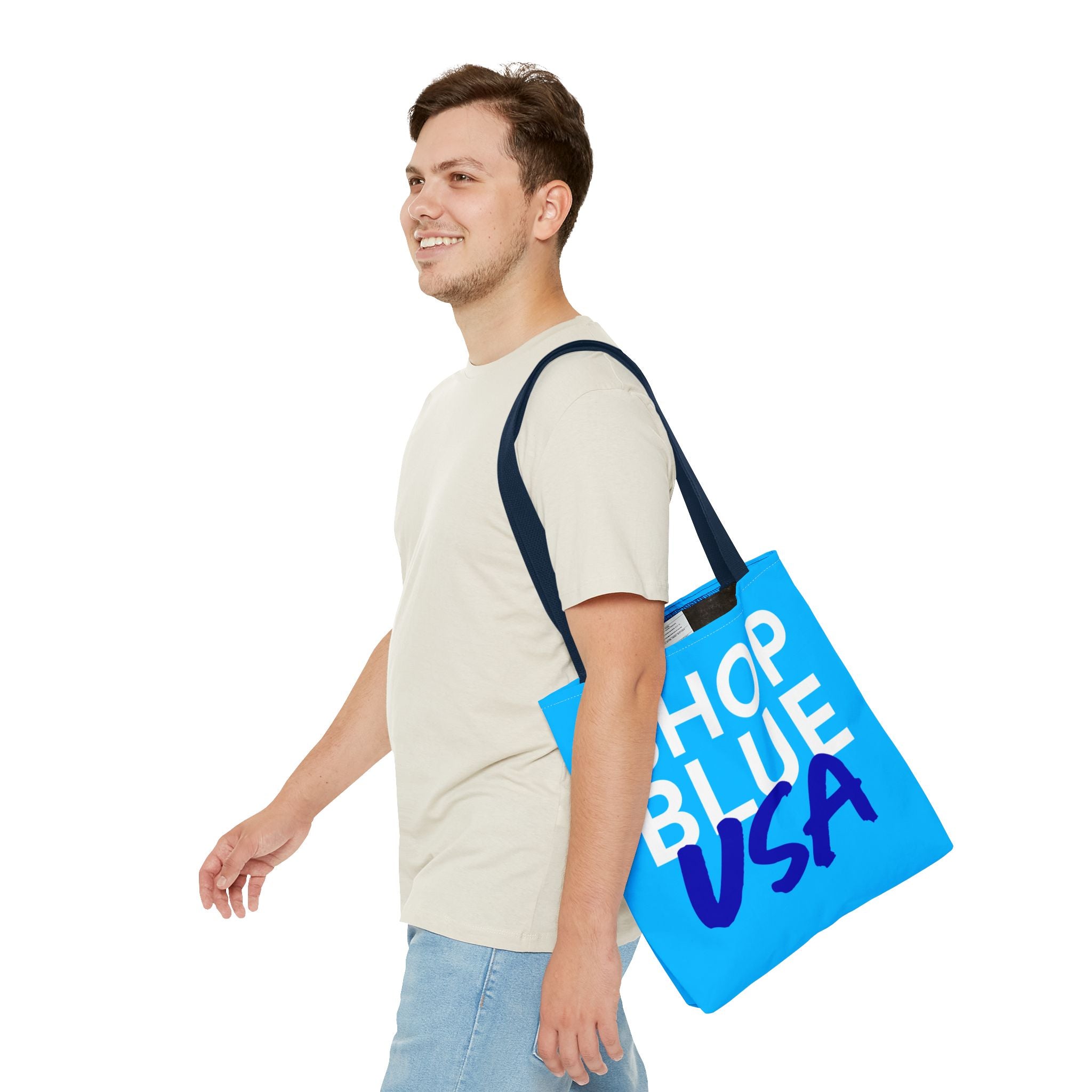 Shop Blue USA Tote Bag