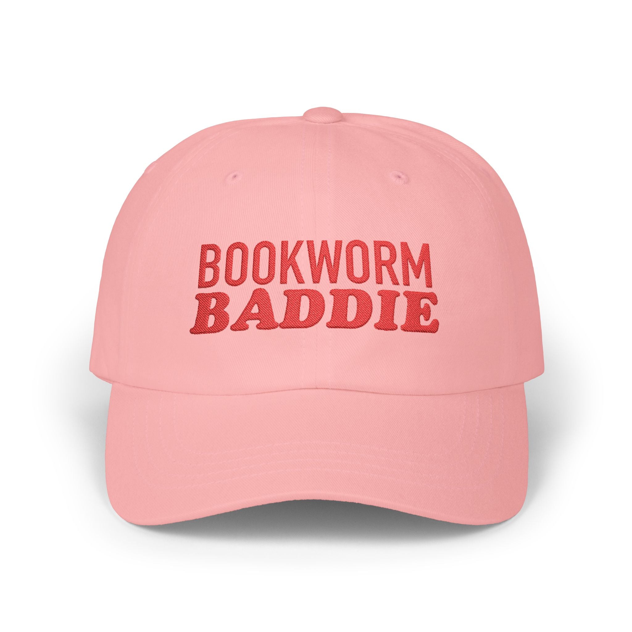 Bookworm Baddie — Embroidered Baseball Hat