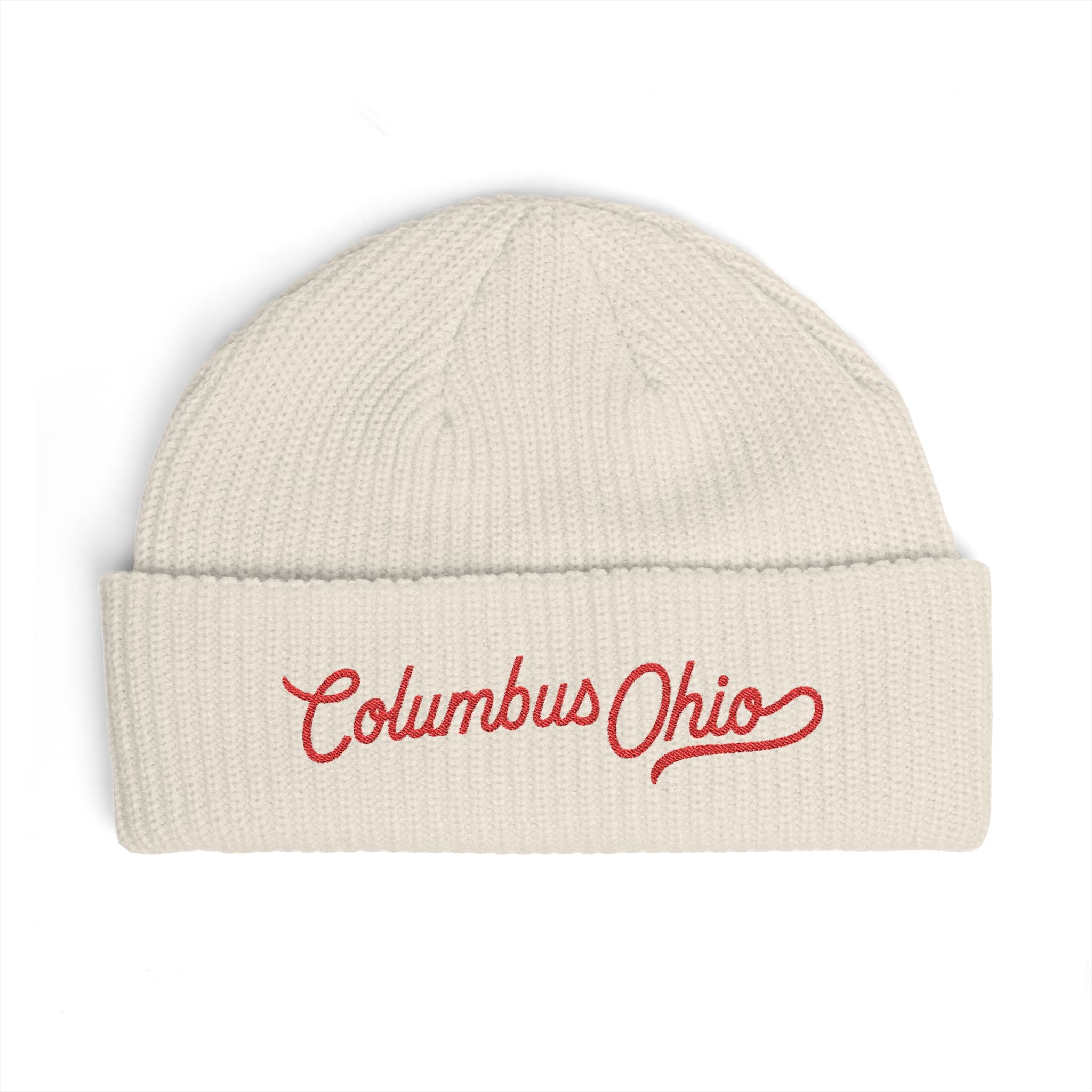 Columbus Ohio Cuff Beanie - Embroidered Winter Hat