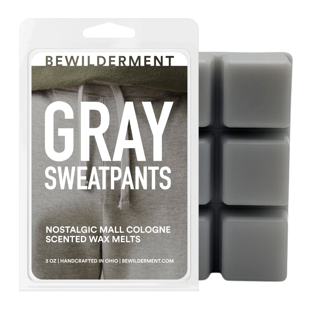 Gray Sweatpants Wax Melts