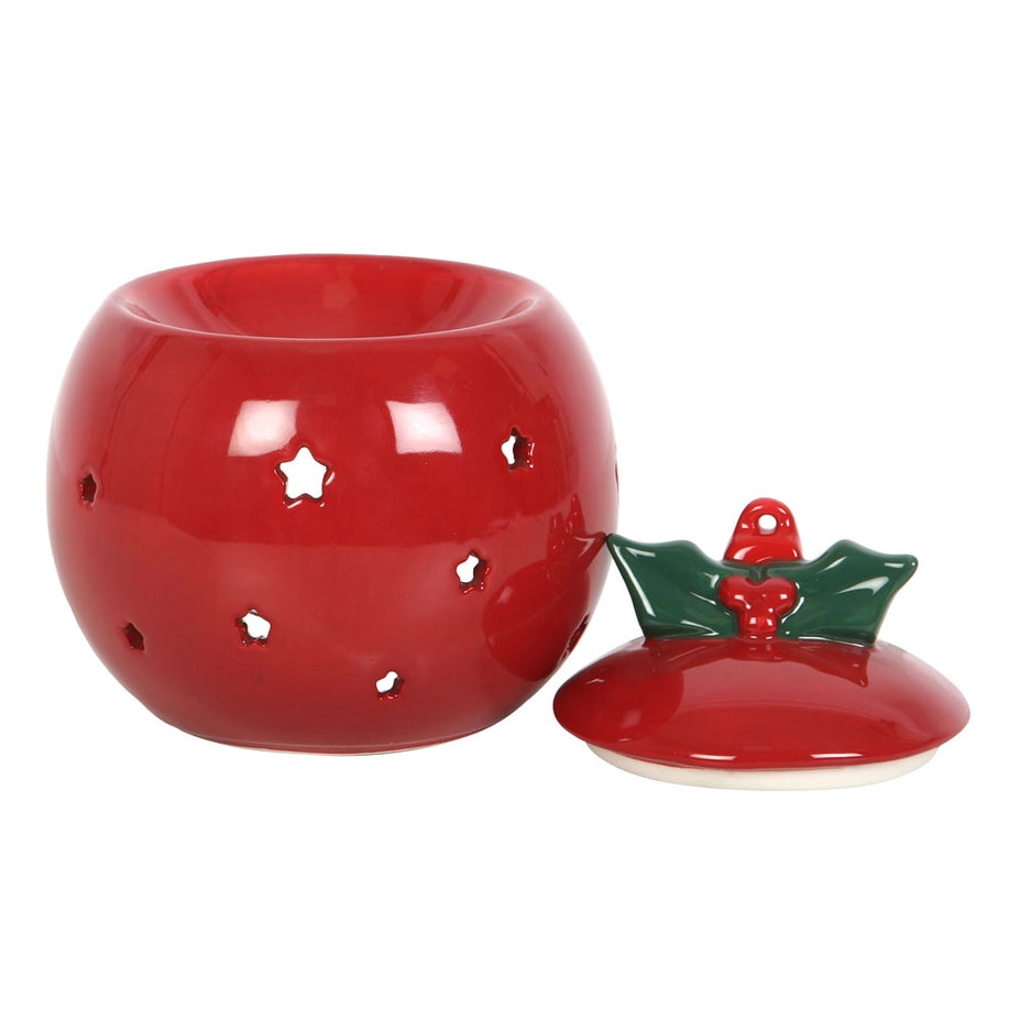 Red Bauble Wax Warmer