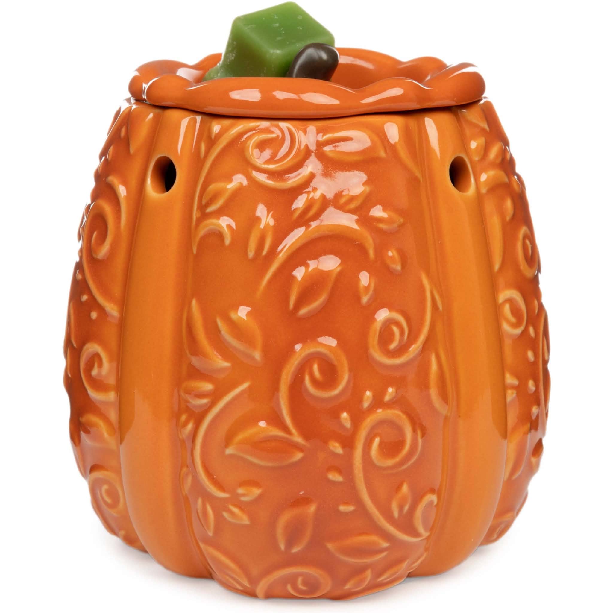 Pumpkin Electric Wax Warmer with Bulb