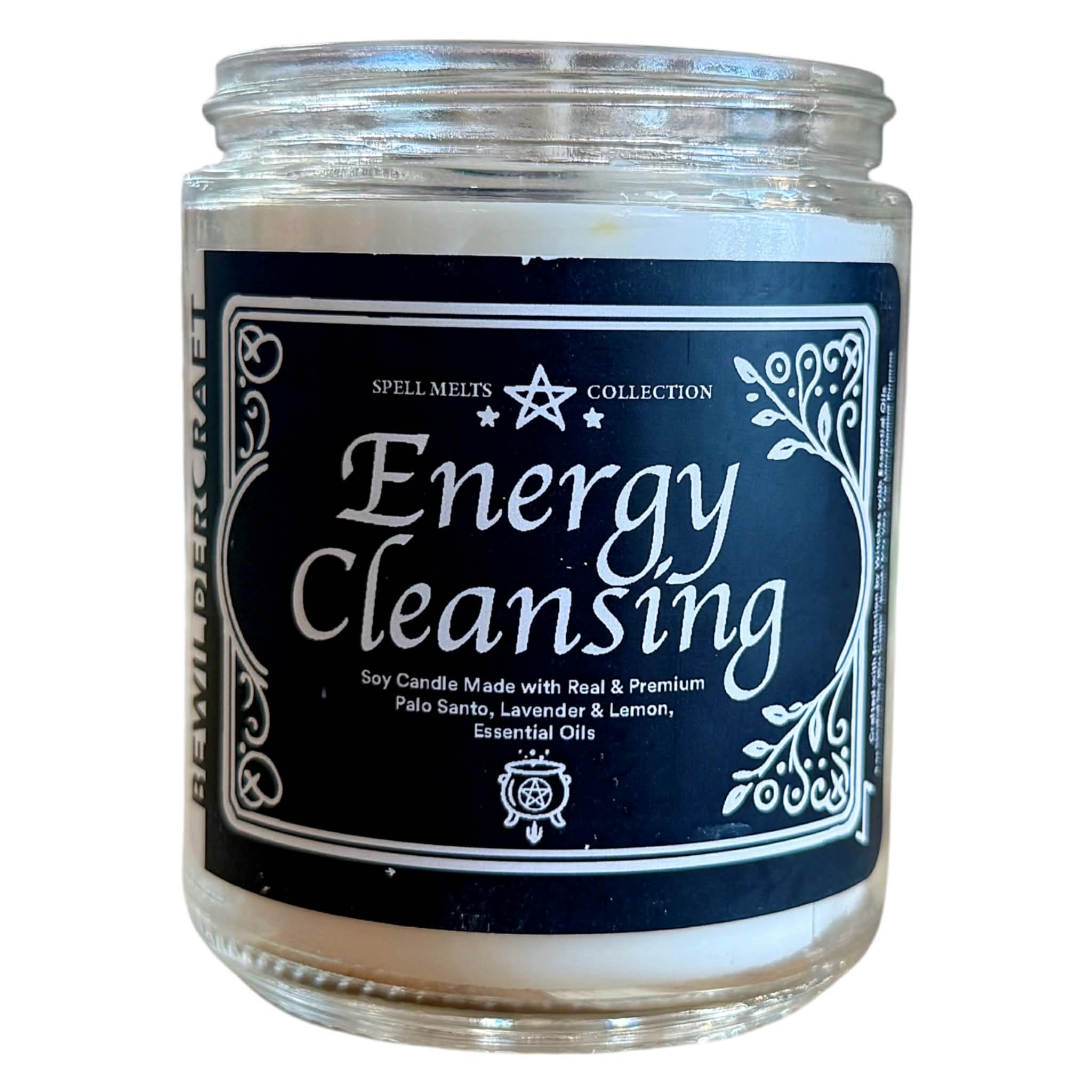 Energy Cleansing - 8 oz Glass Candle