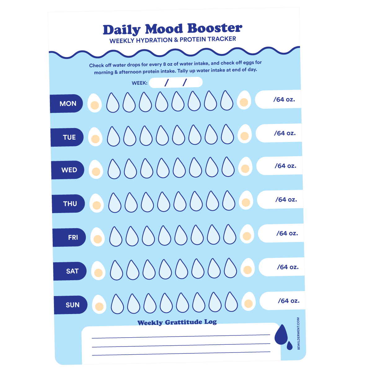 Daily Mood Booster Notepad