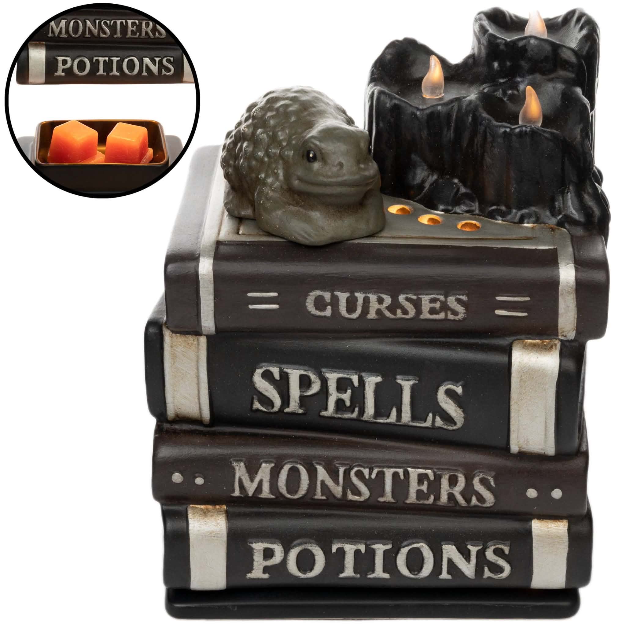 Spell Book Electric Wax Warmer with Bulb