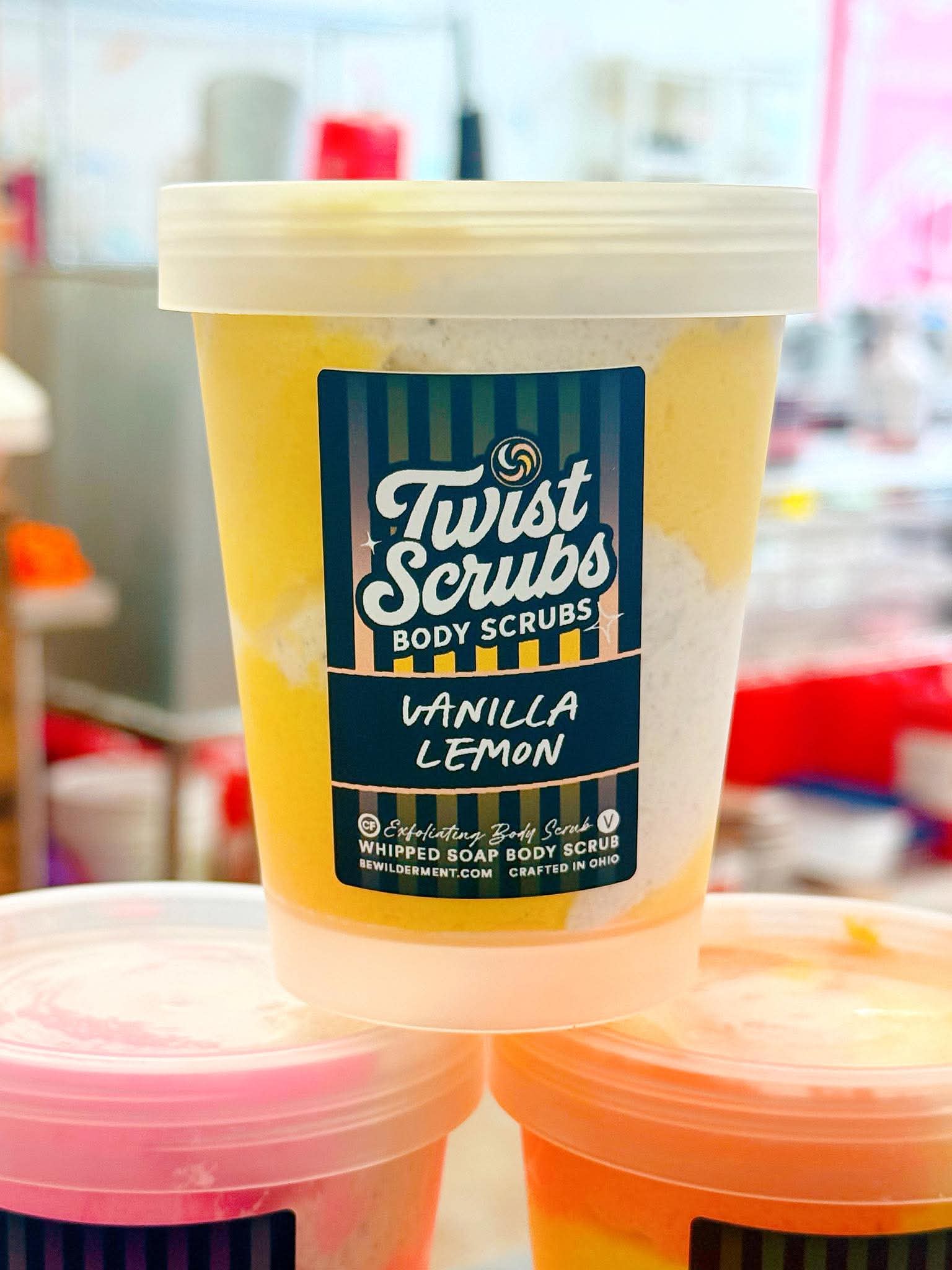 Vanilla + Lemon Twist Scrub