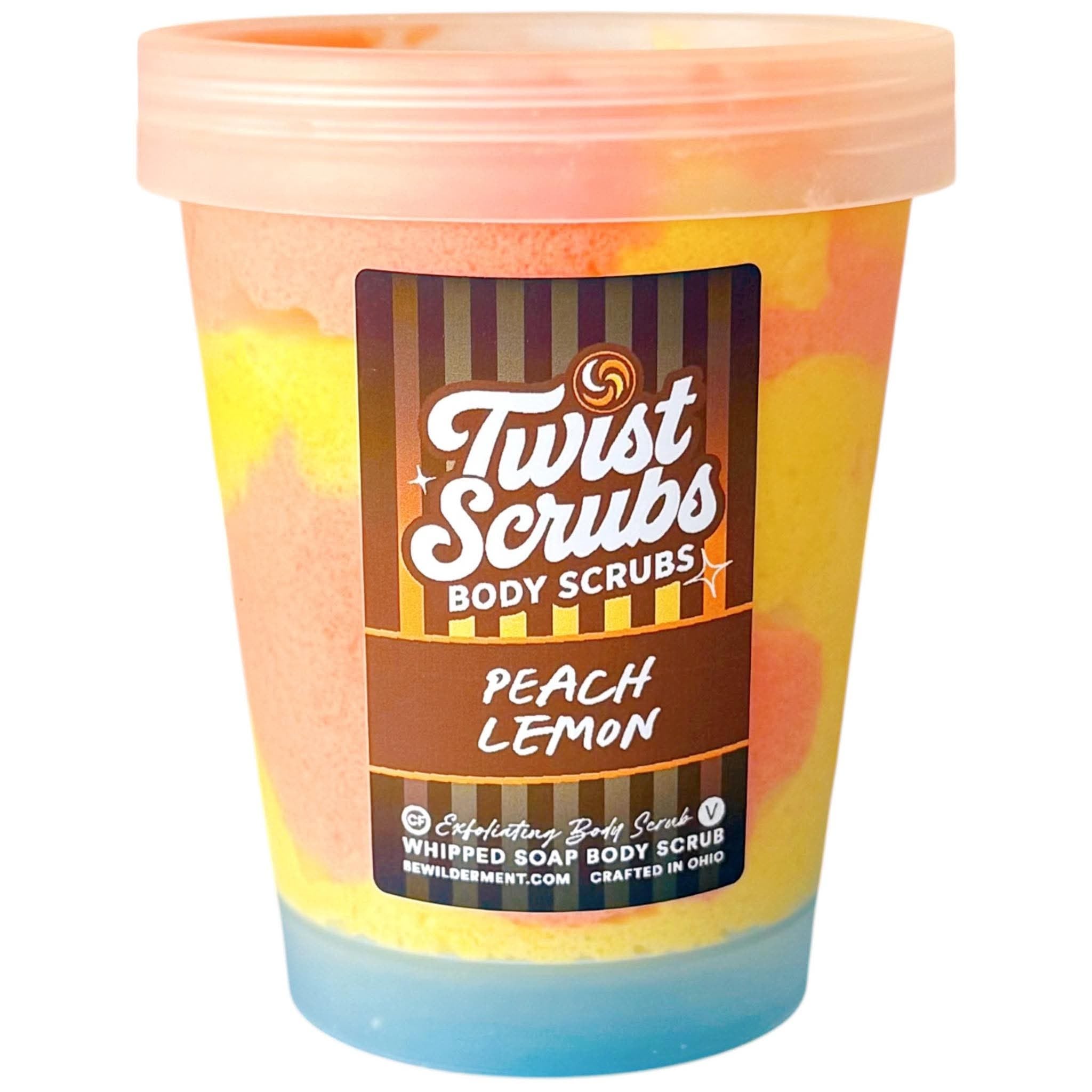 Peach + Lemon Twist Scrub
