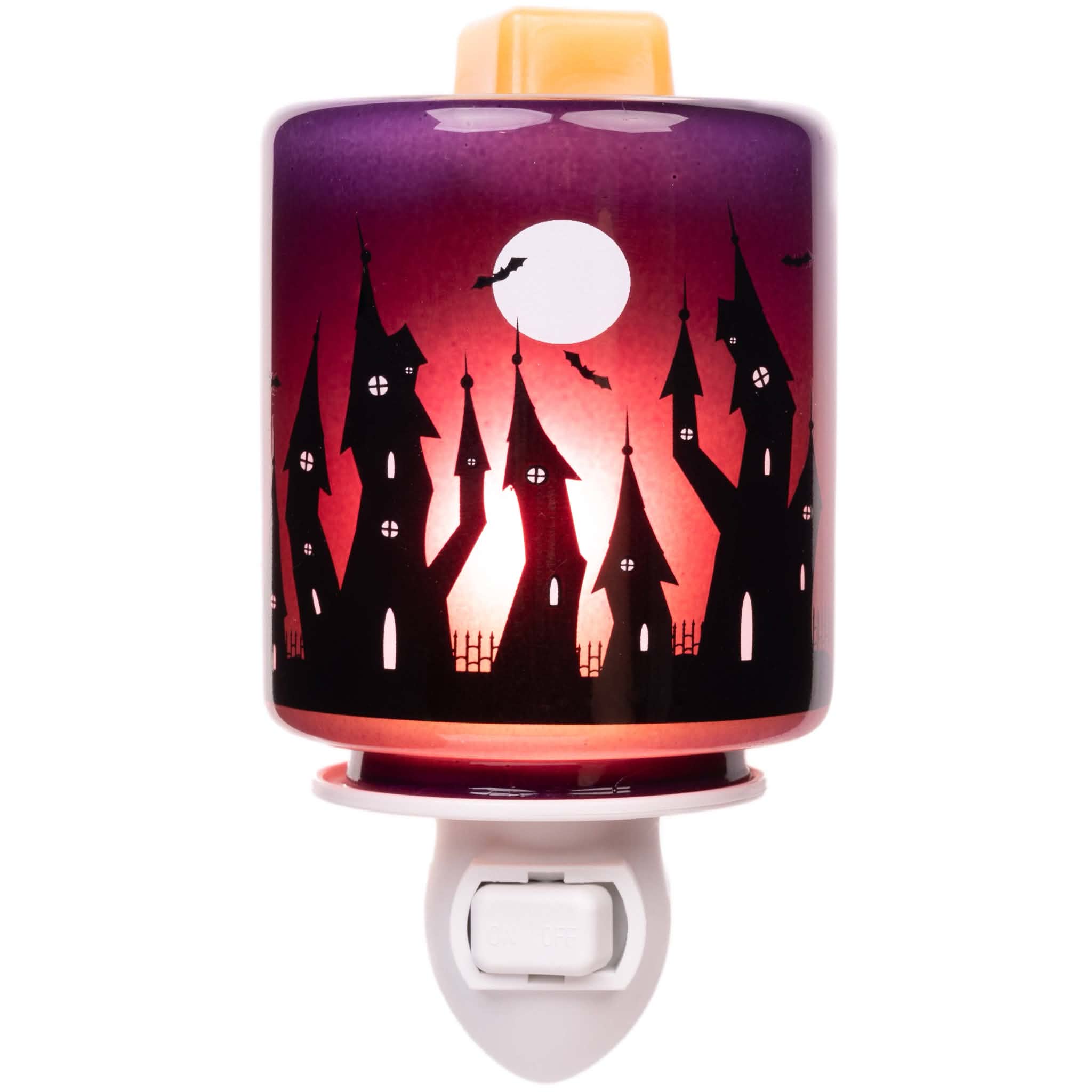 Haunted House Electric Plug In Wax Warmer with Bulb