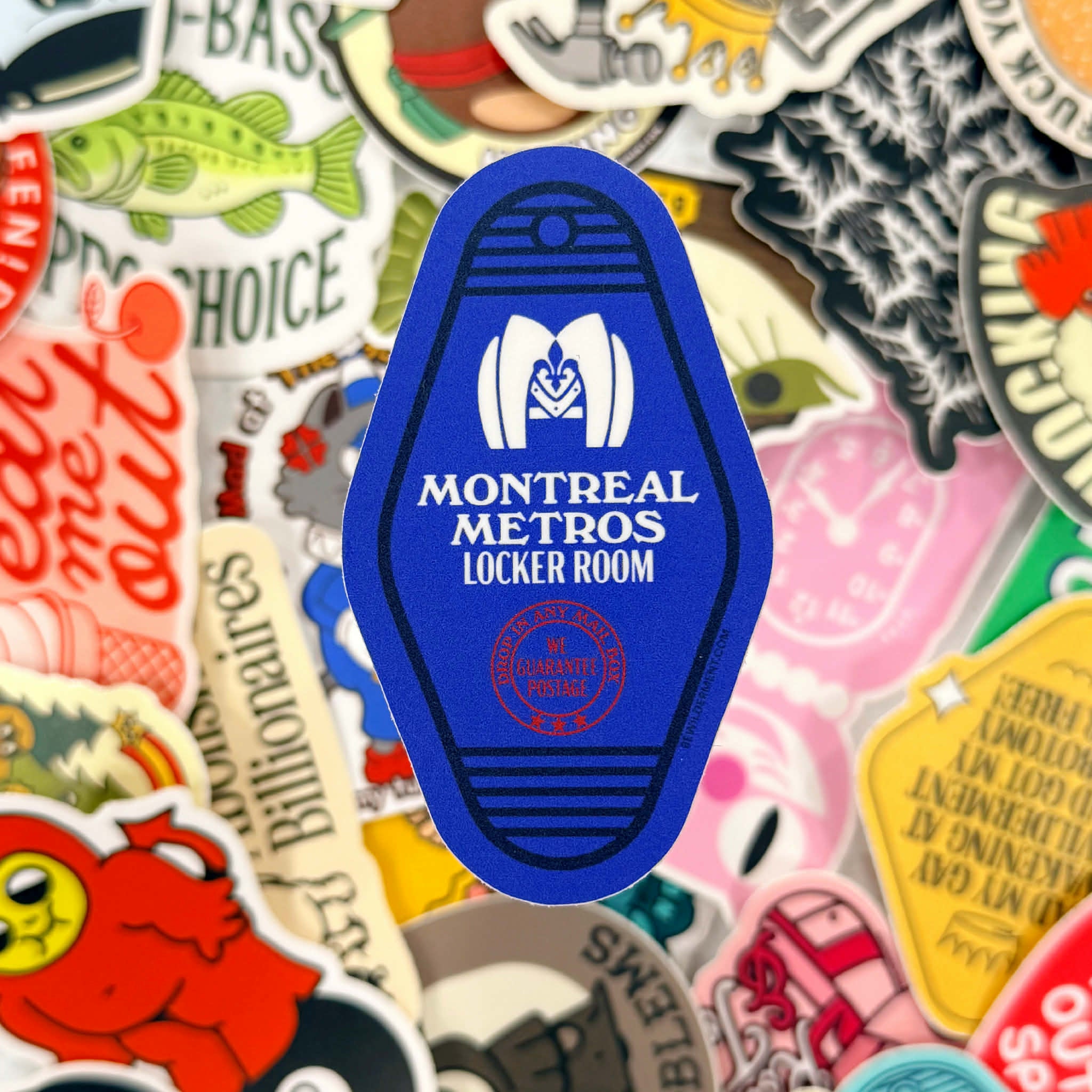 Montreal Metros Locker Room Vinyl Sticker