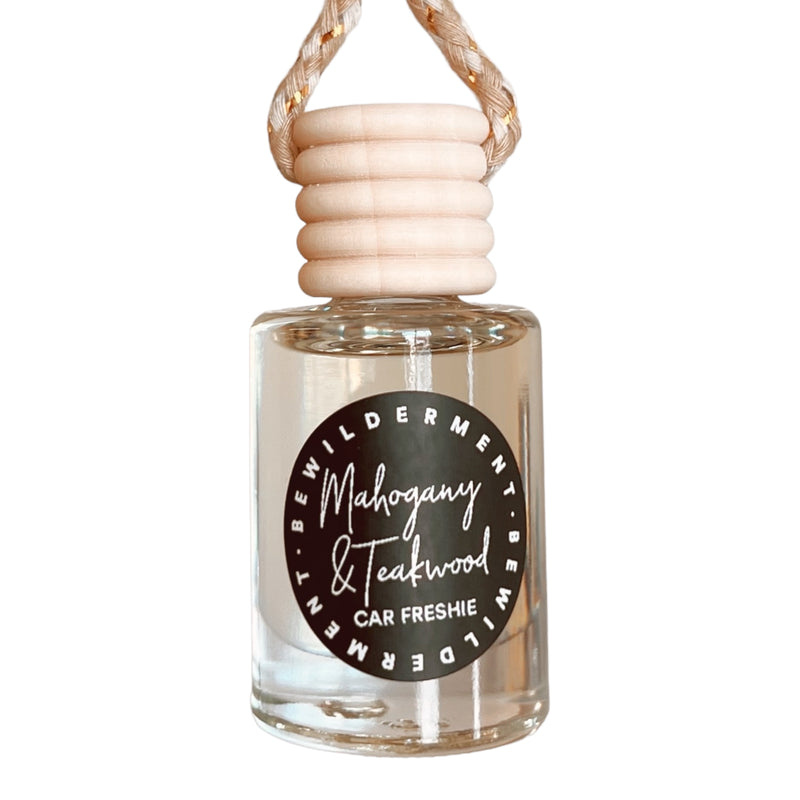 Mahogany & Teakwood Car Freshie