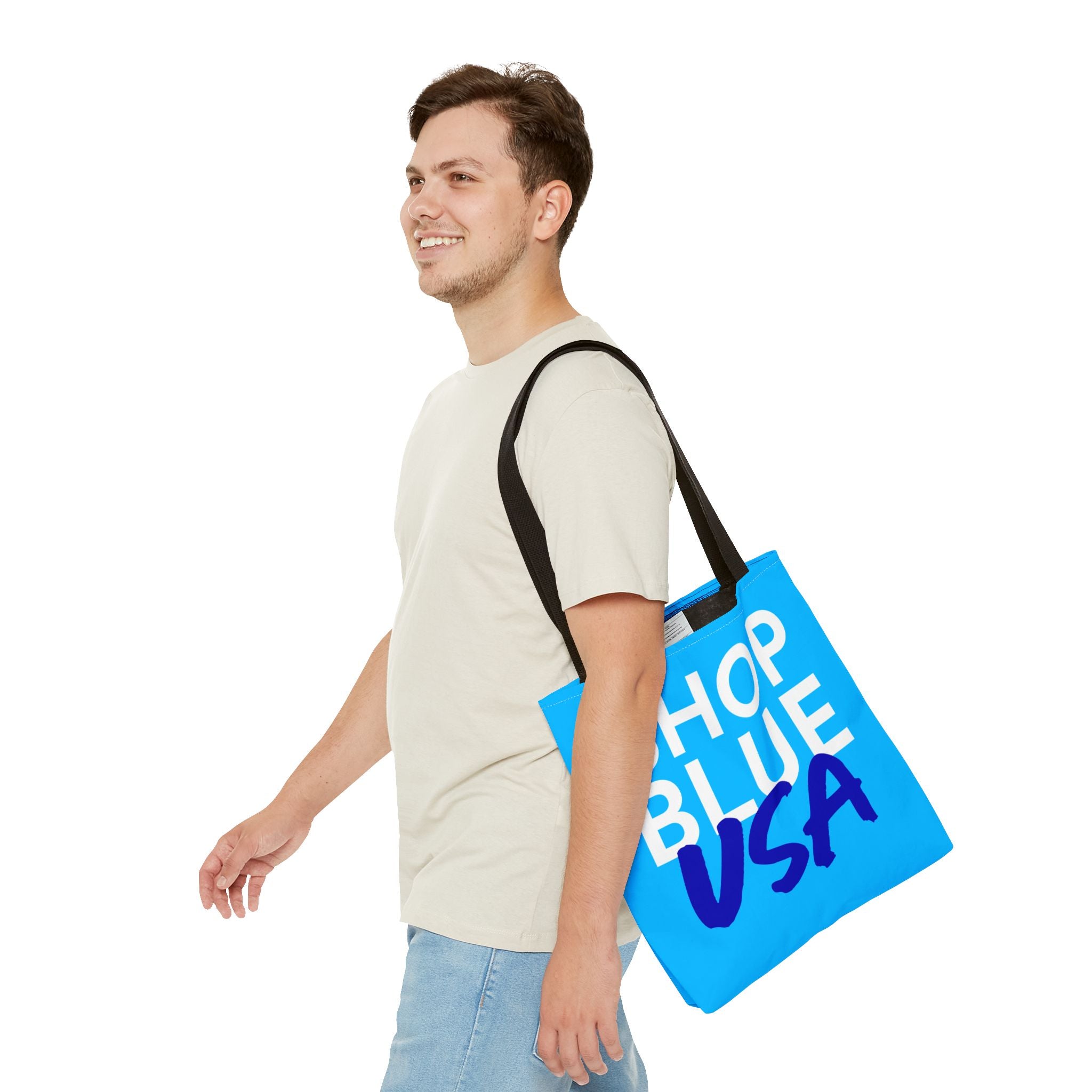 Shop Blue USA Tote Bag
