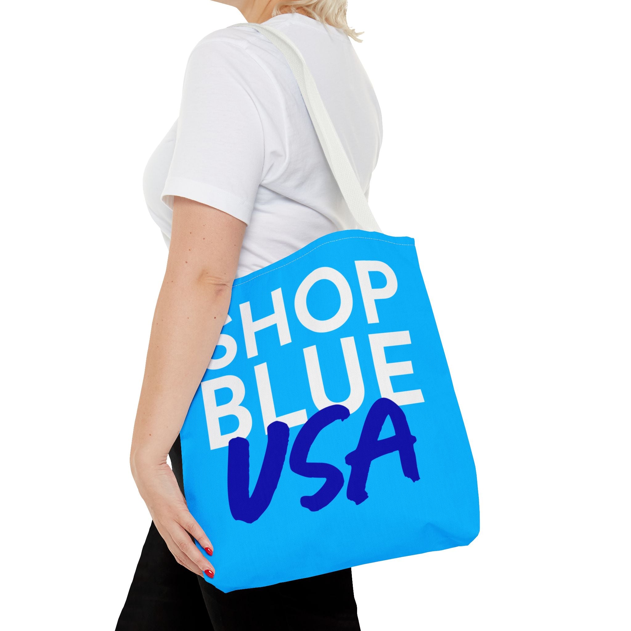 Shop Blue USA Tote Bag