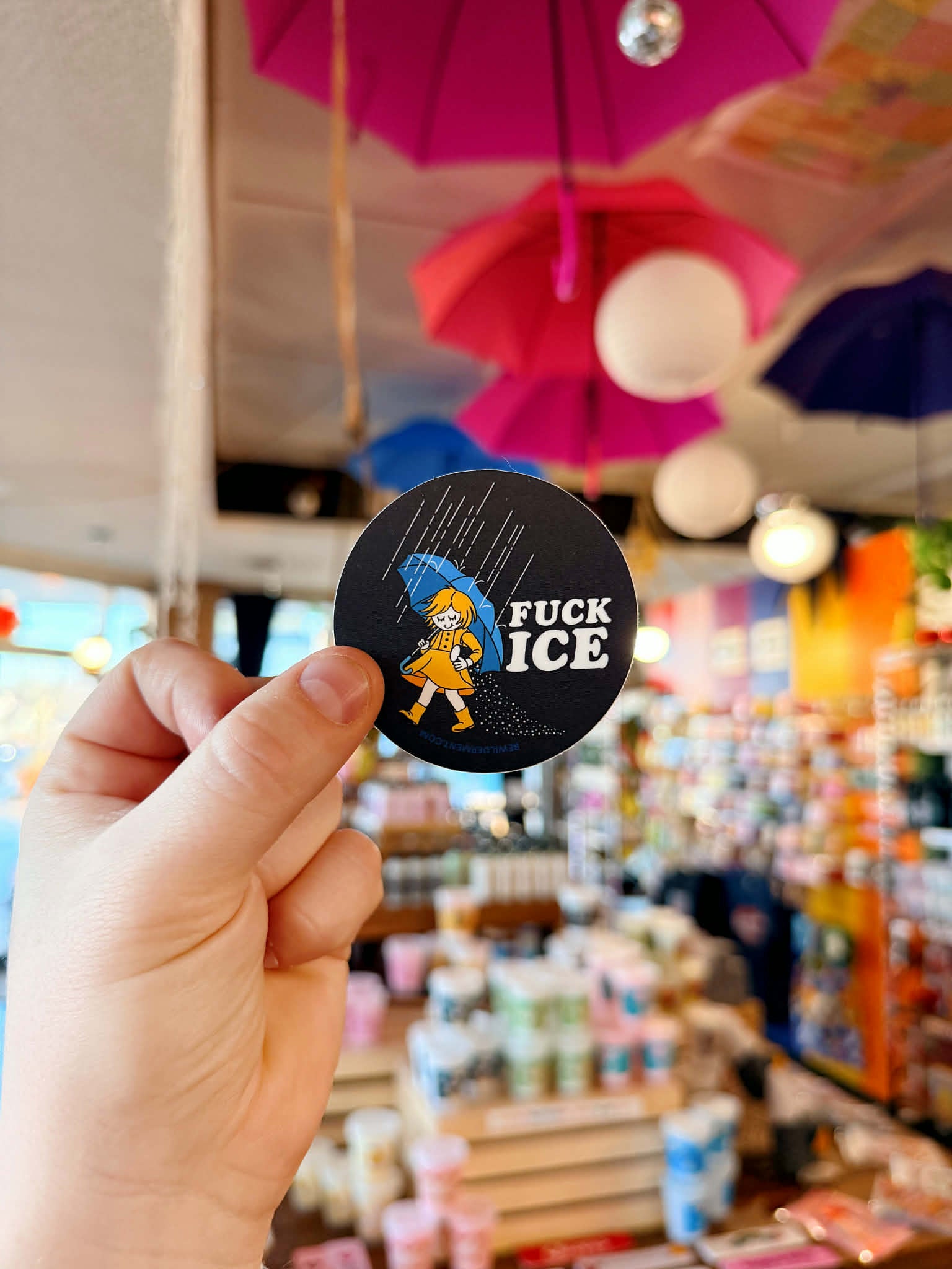 Fuck ICE Vinyl Sticker