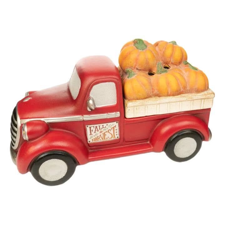 Fall Harvest Red Truck Electric Wax Warmer