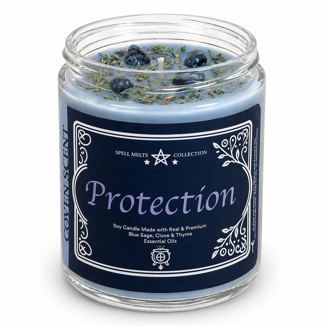 Spell For Protection - 8 oz Glass Candle