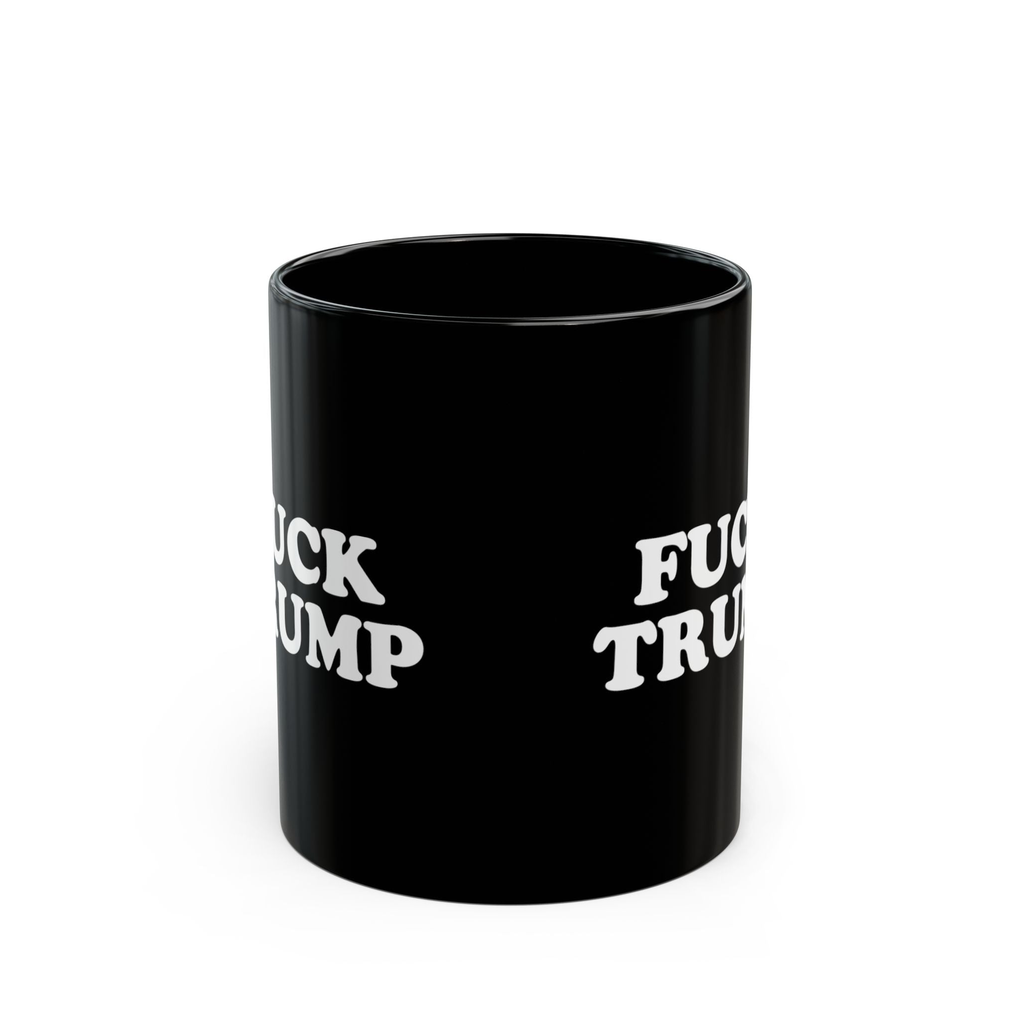 Anti-Trump Black Mug — Coffee Cup