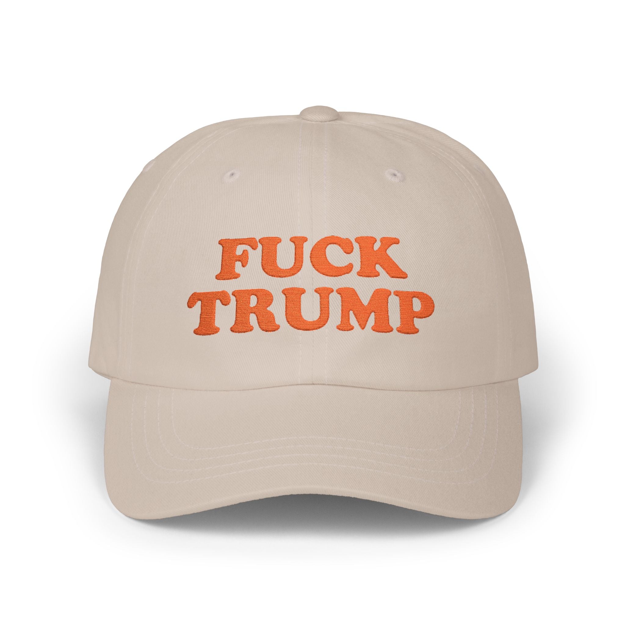 “FUCK TRUMP” Embroidered Political Statement Hat