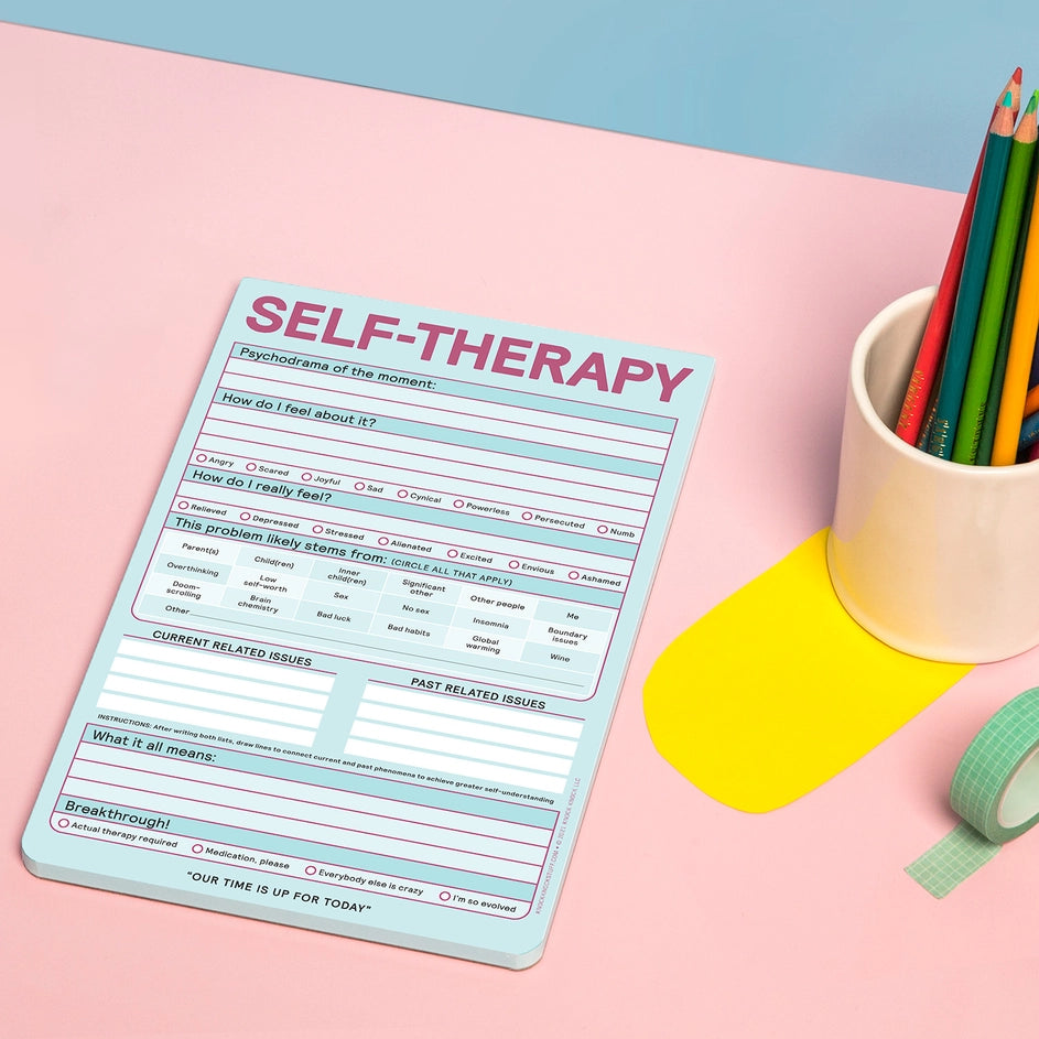 Self-Therapy (Green) - Notepad
