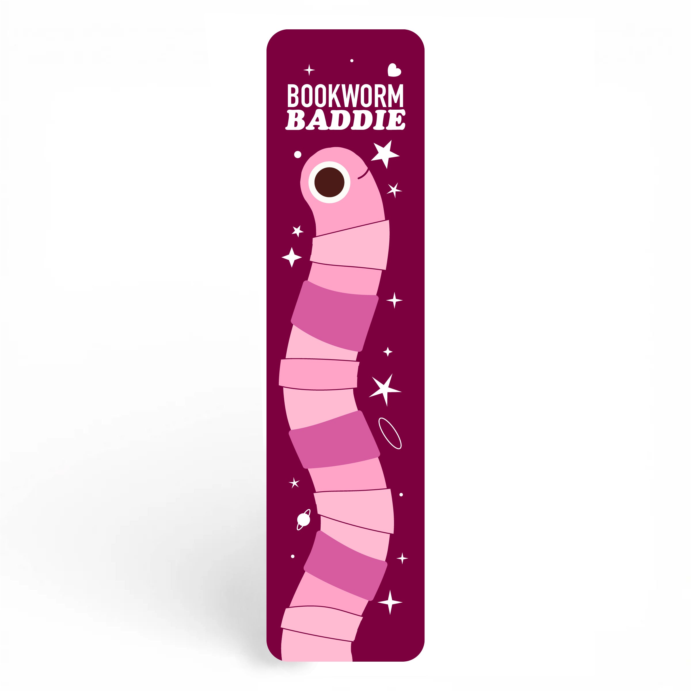 Bookworm Baddie Bookmark