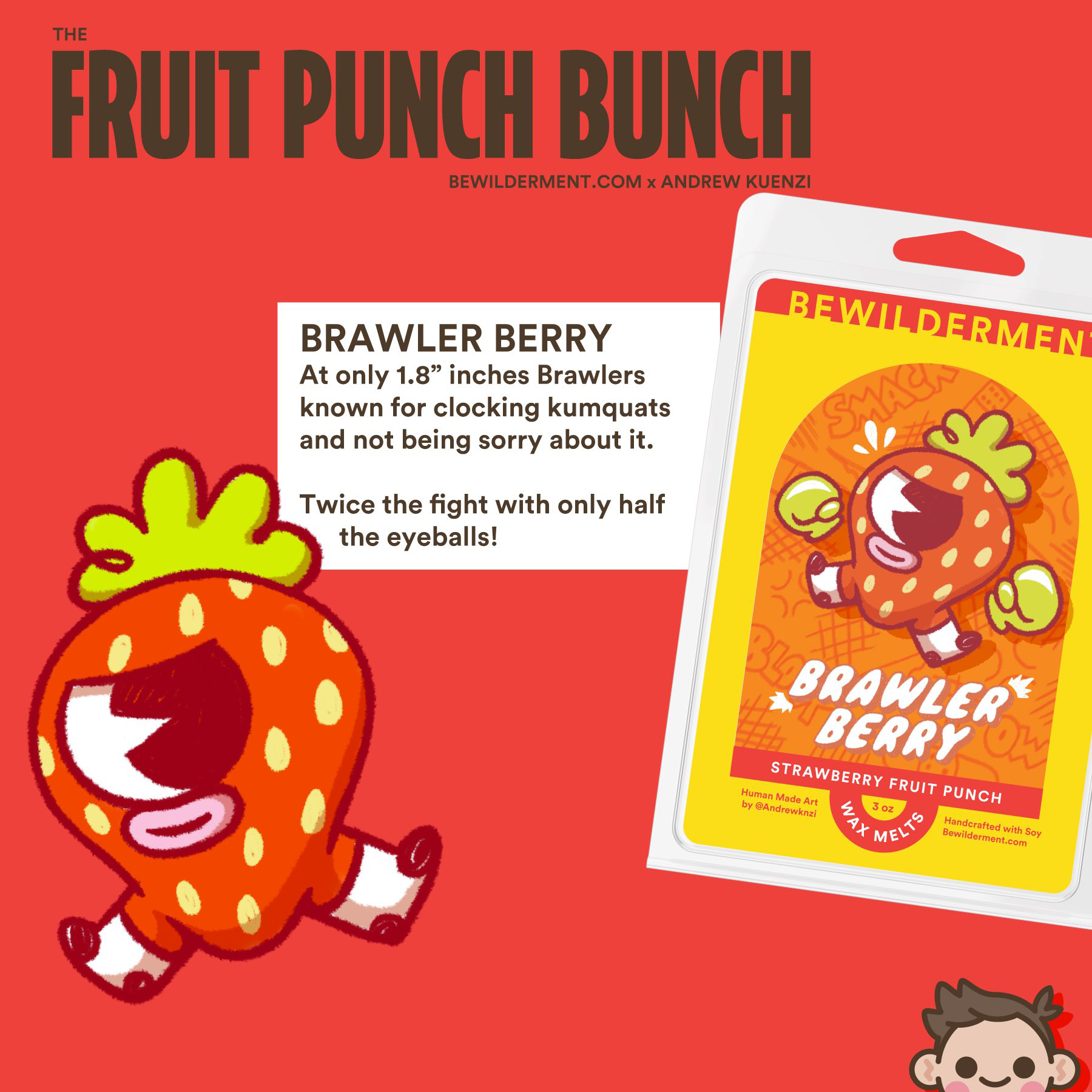 Brawler Berry Wax Melts
