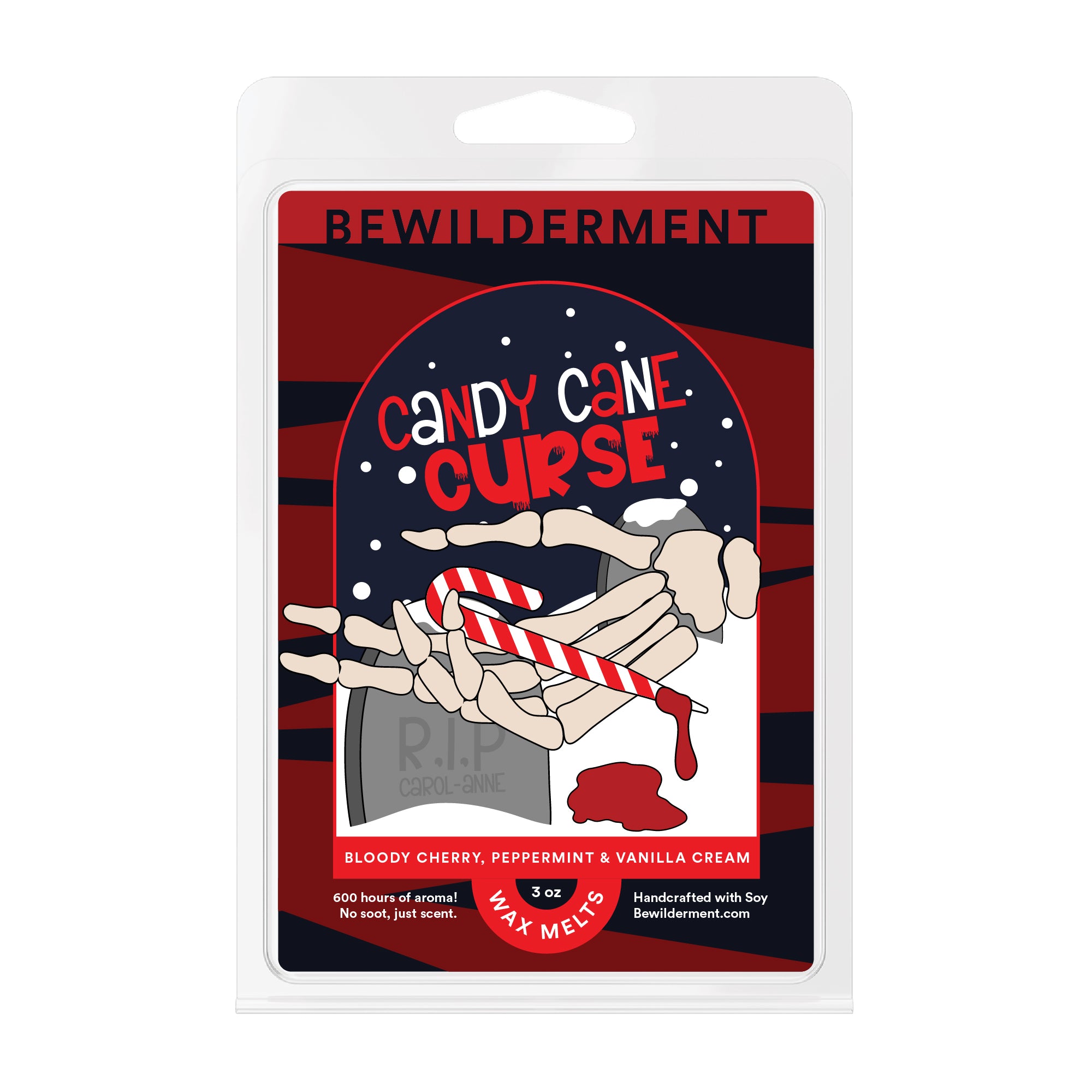 Candy Cane Curse Wax Melts