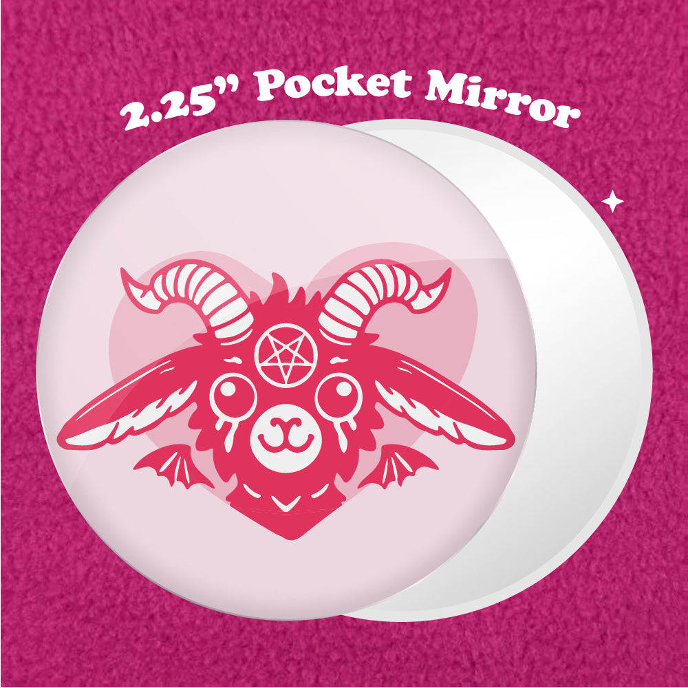 Lil Demon 2.25" Pocket Mirror