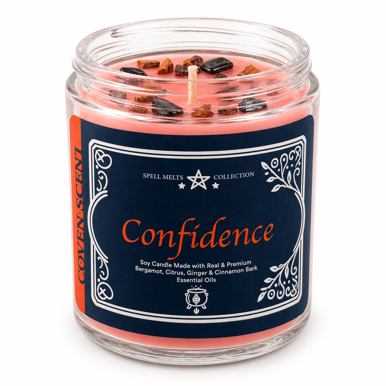 Spell For Confidence - 8 oz Glass Candle