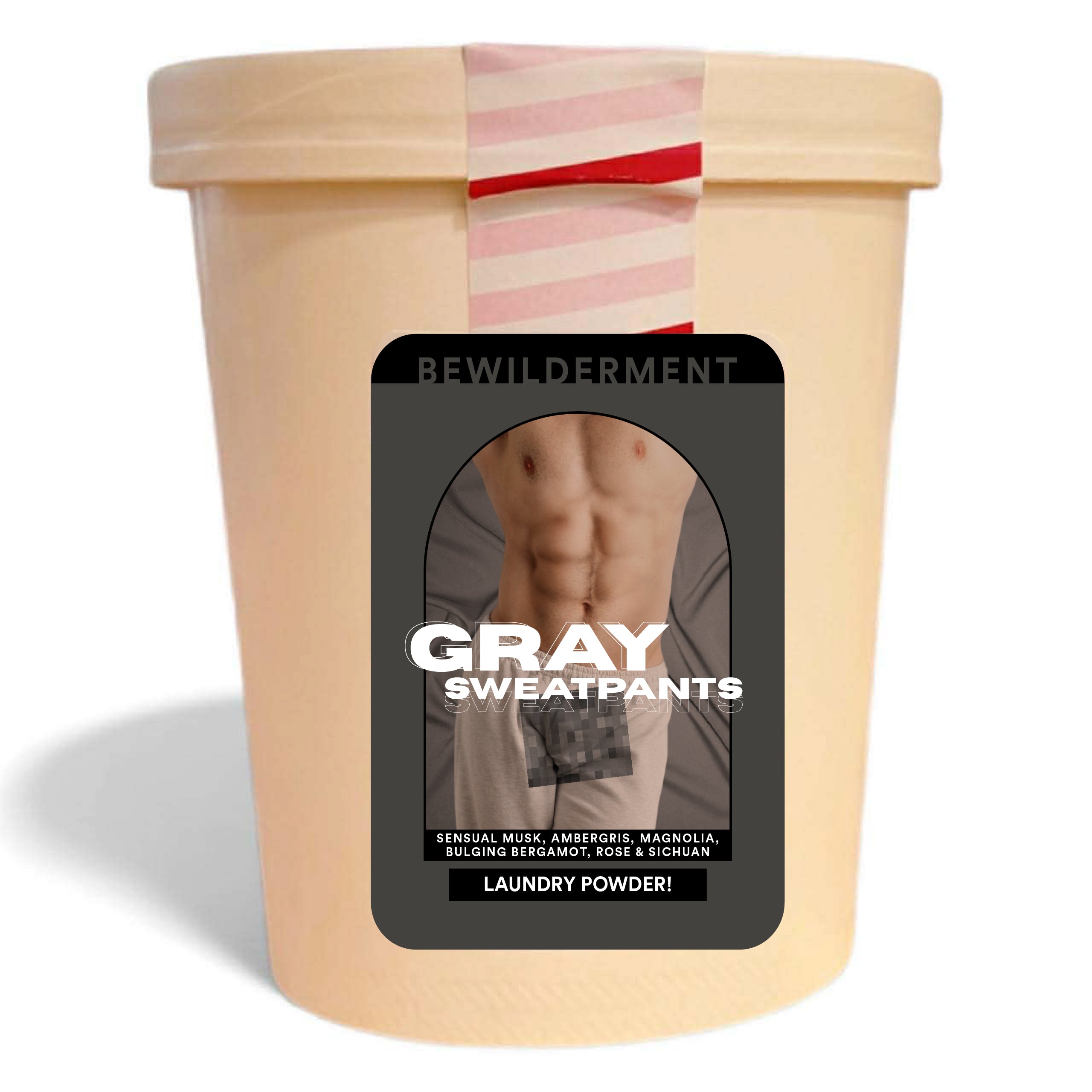 Gray Sweatpants Laundry Soap
