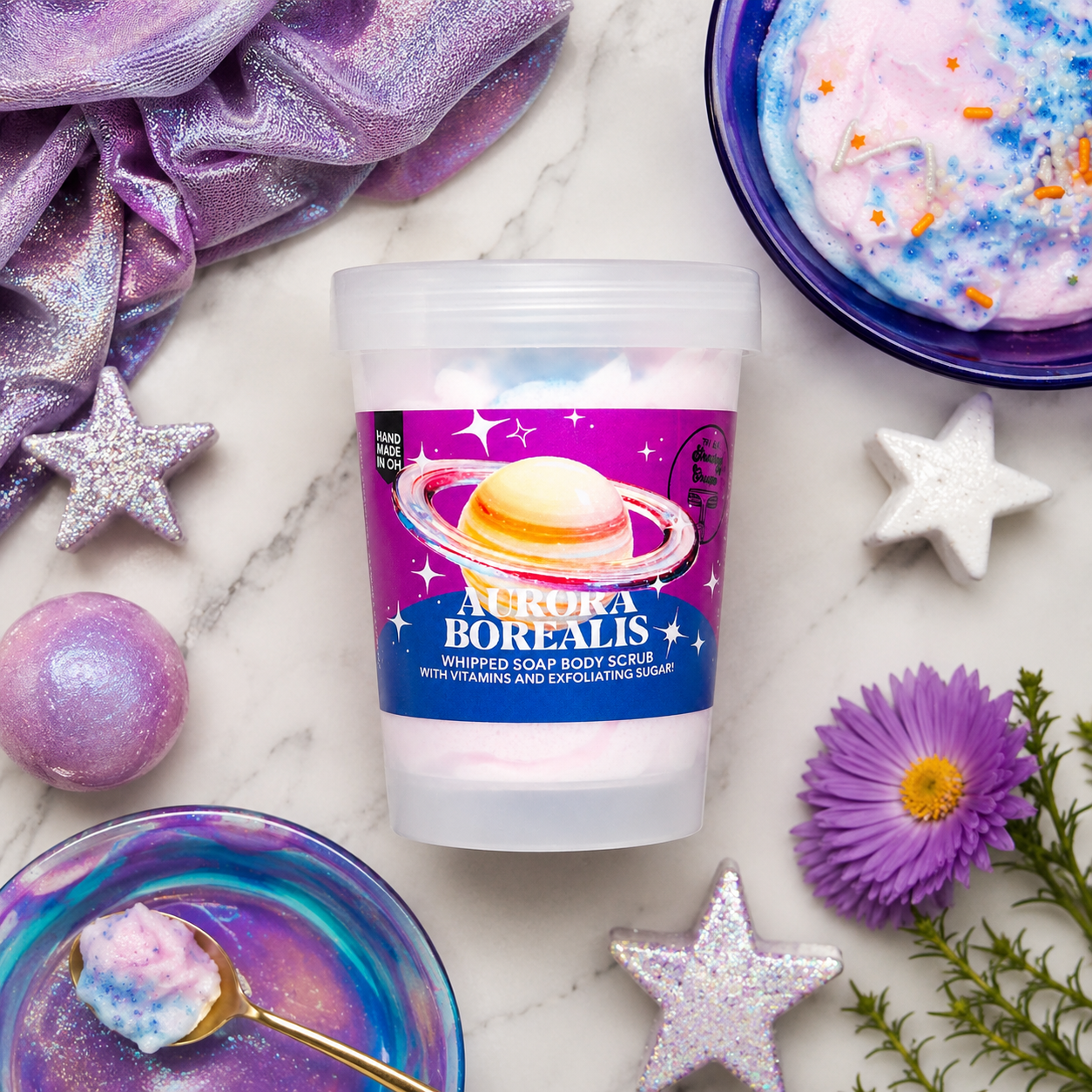 Aurora Borealis Bath Frosting