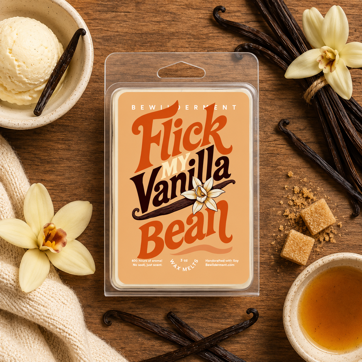 Flick My Vanilla Bean Wax Melts