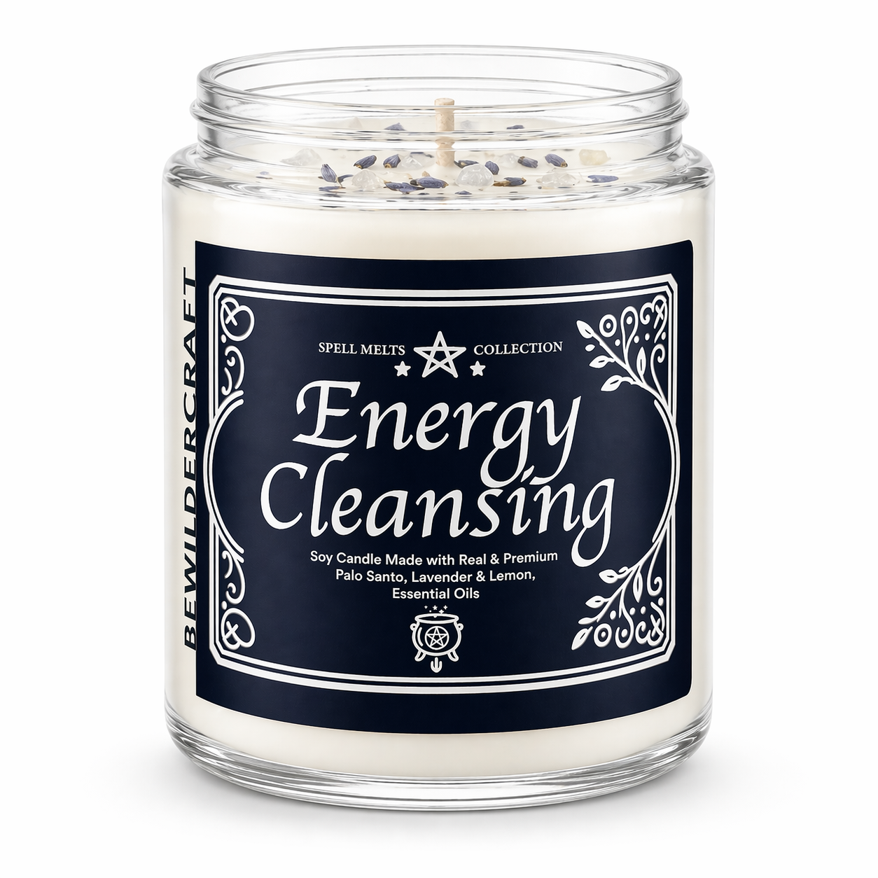 Energy Cleansing - 8 oz Glass Candle