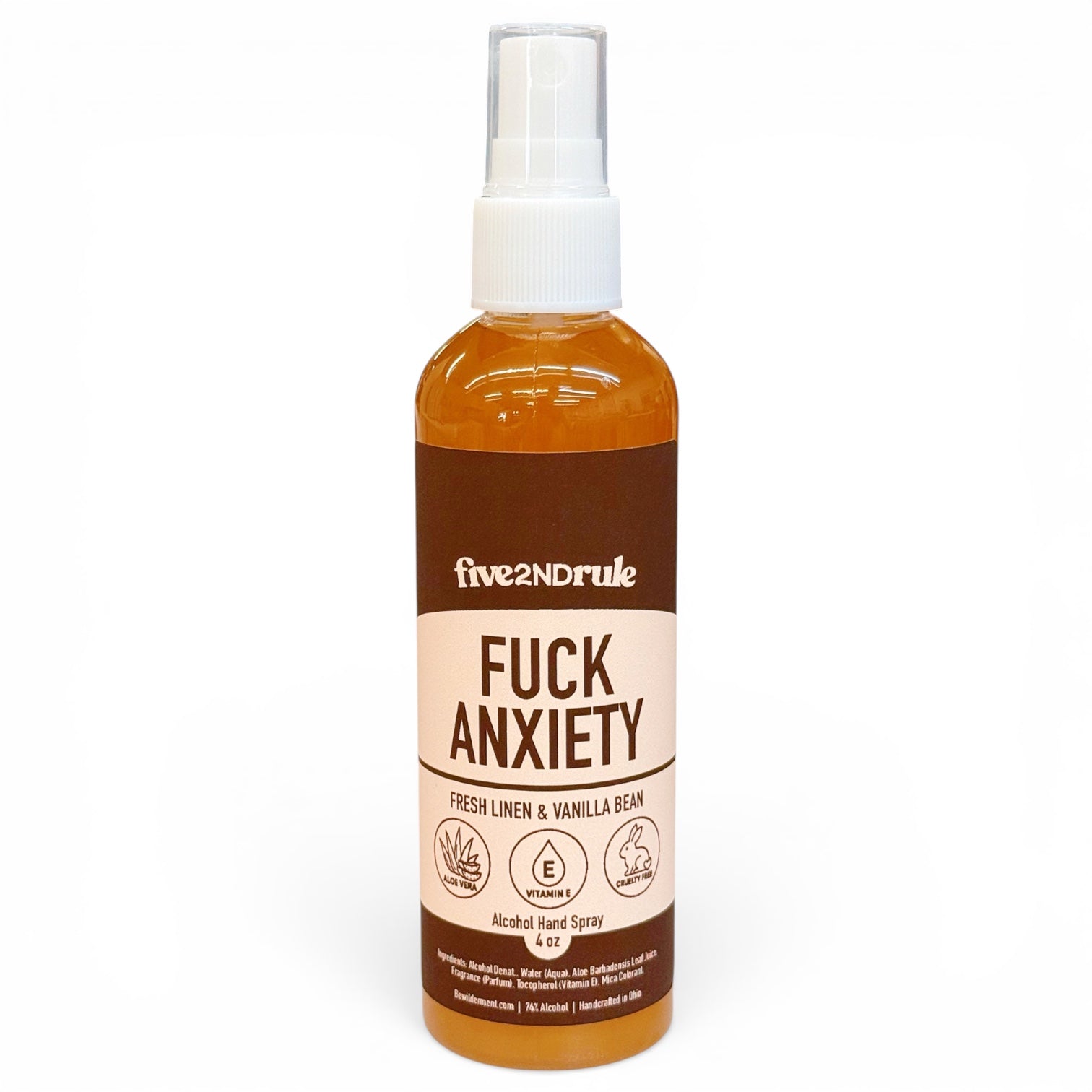 Five2ndRule™ Fuck Anxiety Rinse-Free Hand Wash