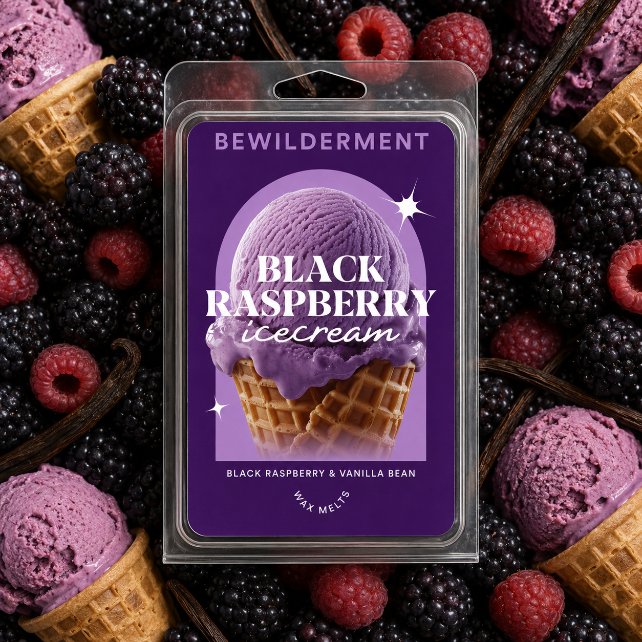 Black Raspberry Vanilla Icecream Wax Melts