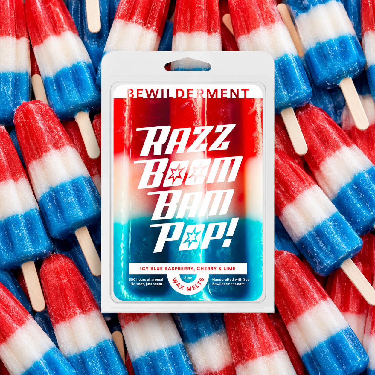 Razz Boom Bam Pop! Wax Melts