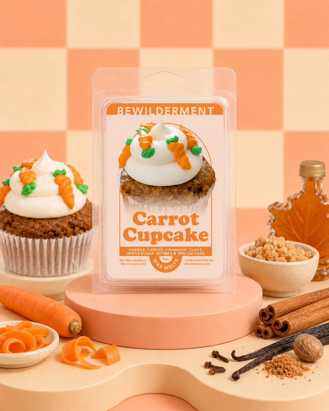 Carrot Cupcake Melts