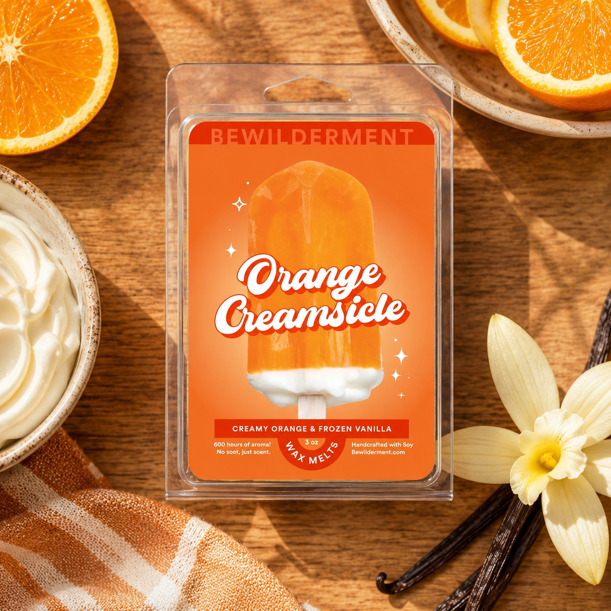 Orange Creamsicle Wax Melts