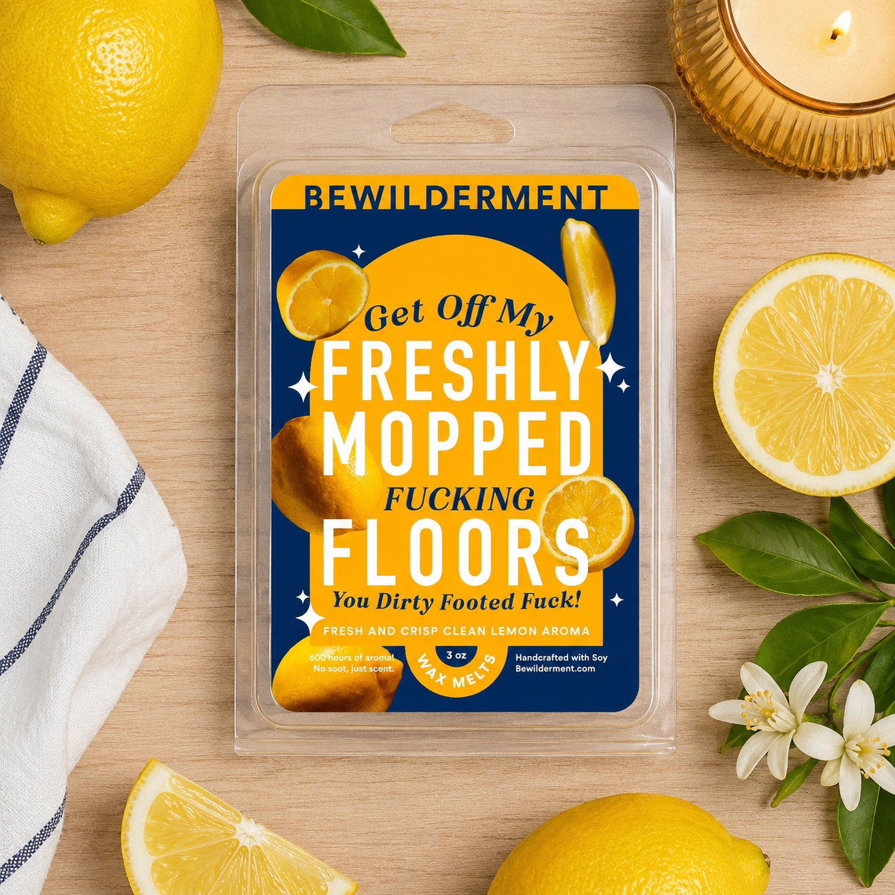 Freshly Mopped Floors Wax Melts